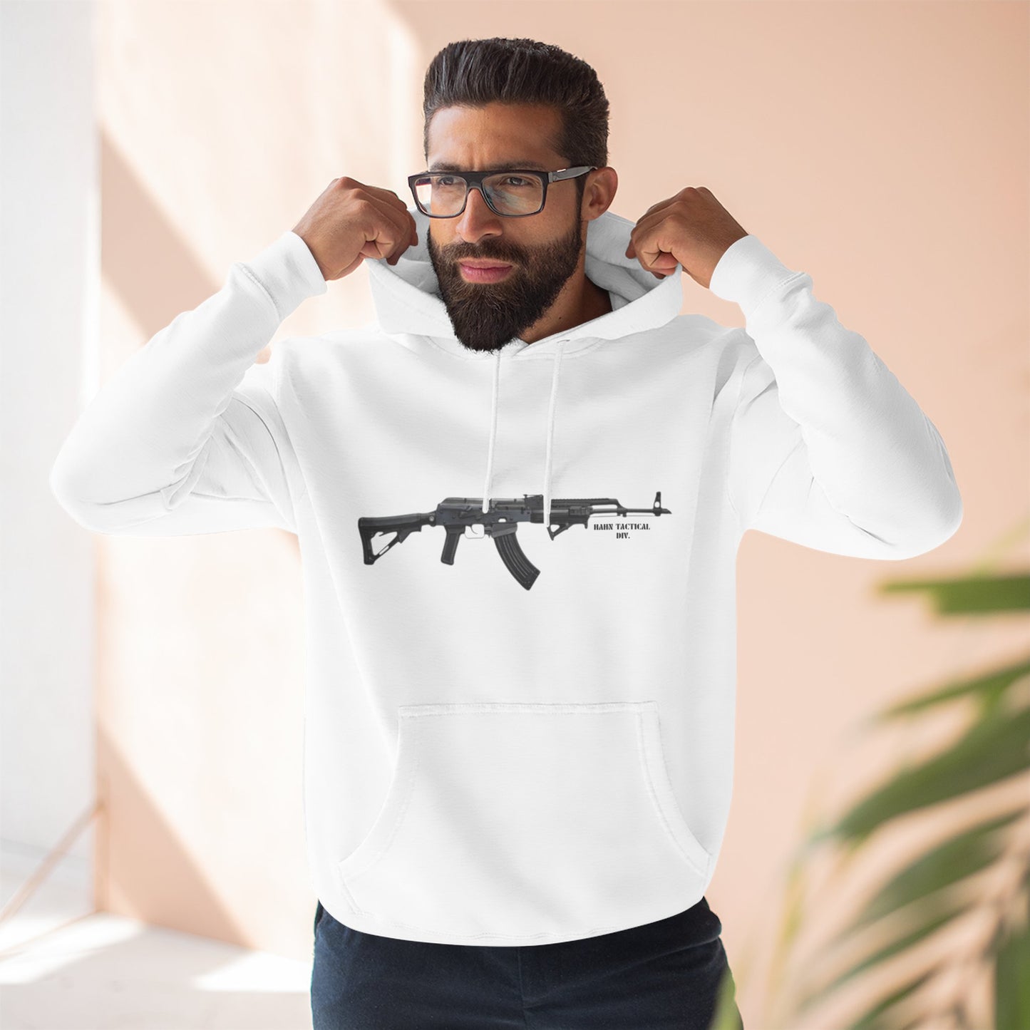 'HAHN TACTICAL DIV.' - AK - THREE PANEL FLEECE HOODIE