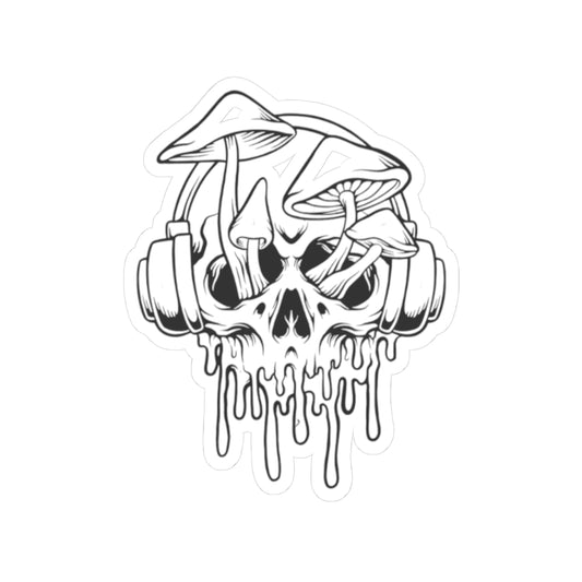 'HAHN DESIGNS' SKULL - STICKER