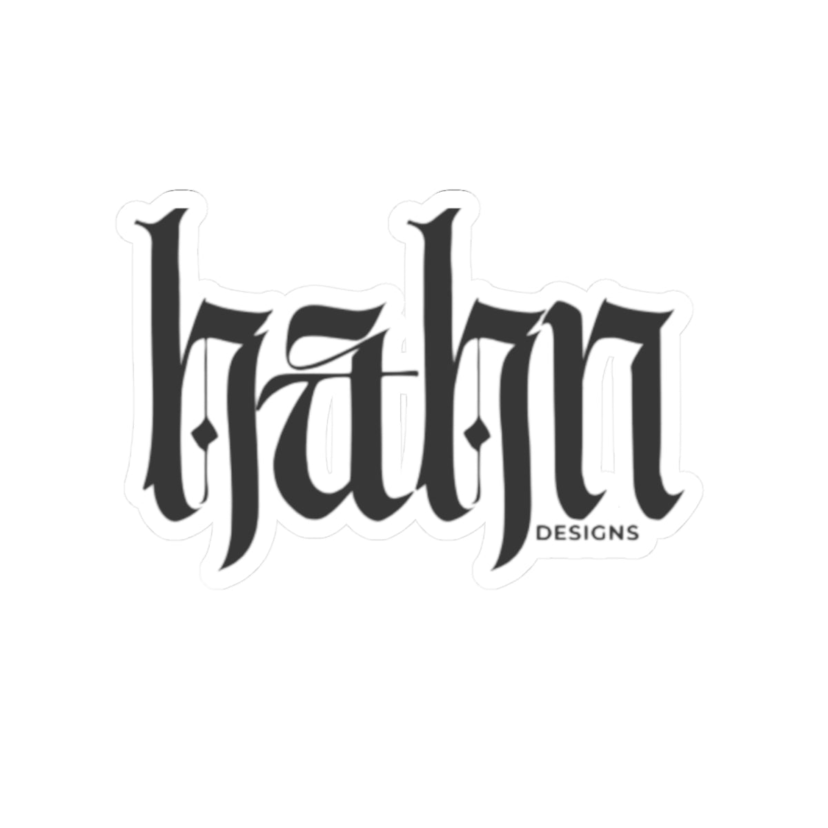 'HAHN' DESIGNS - STICKER