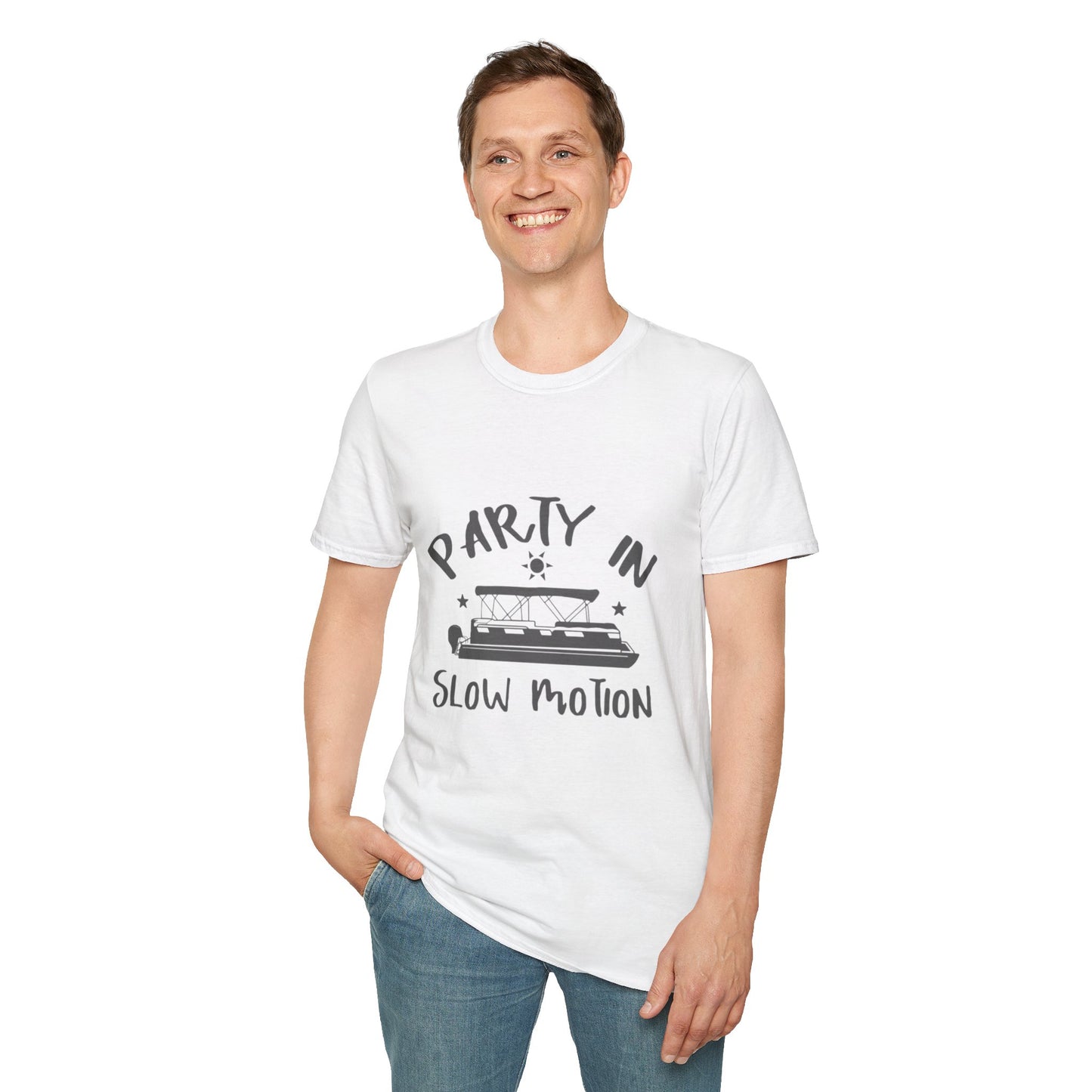 PARTY IN SLOW MOTION - SOFTSTYLE TEE
