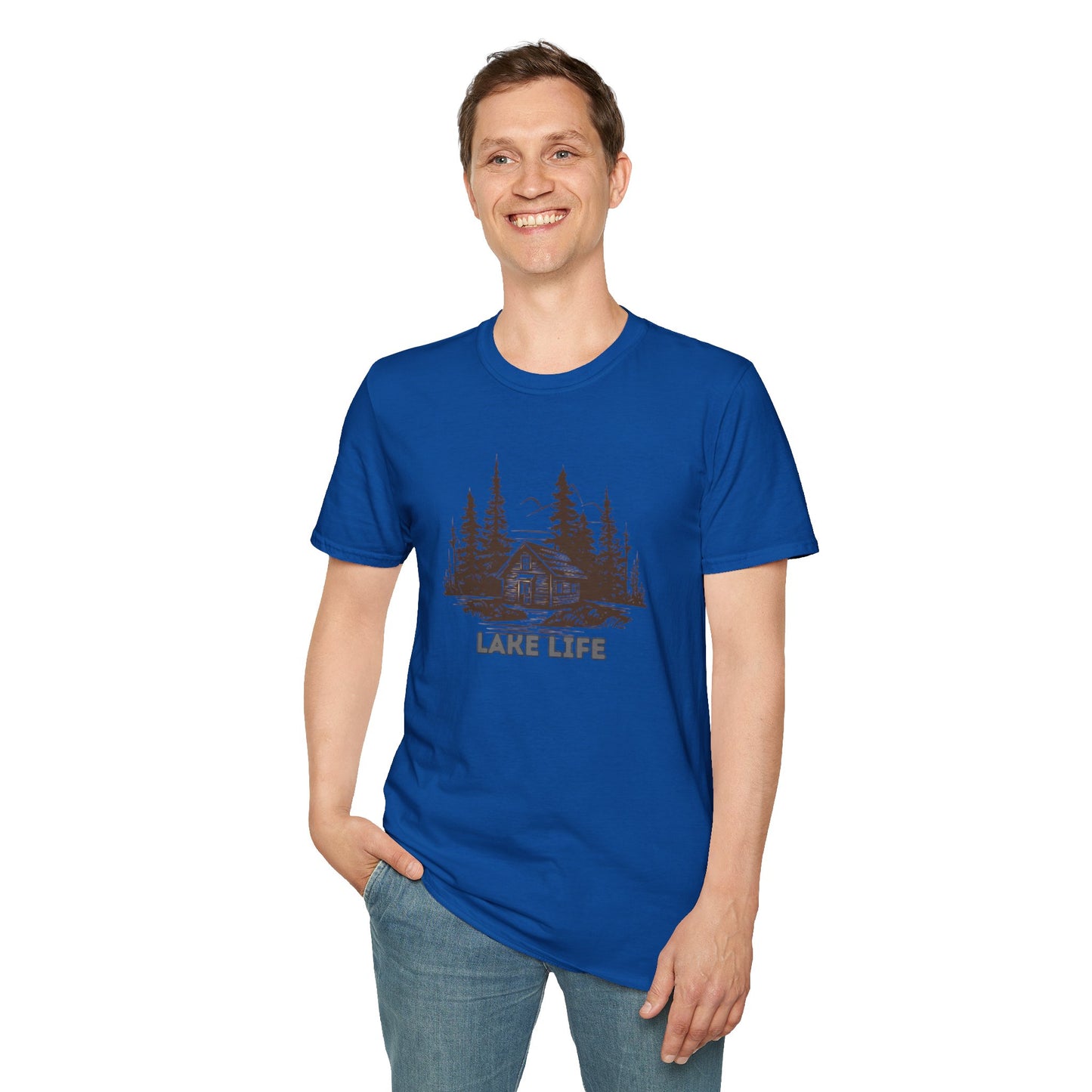 'HAHN' - LAKE LIFE - UNISEX SOFTSTYLE TEE