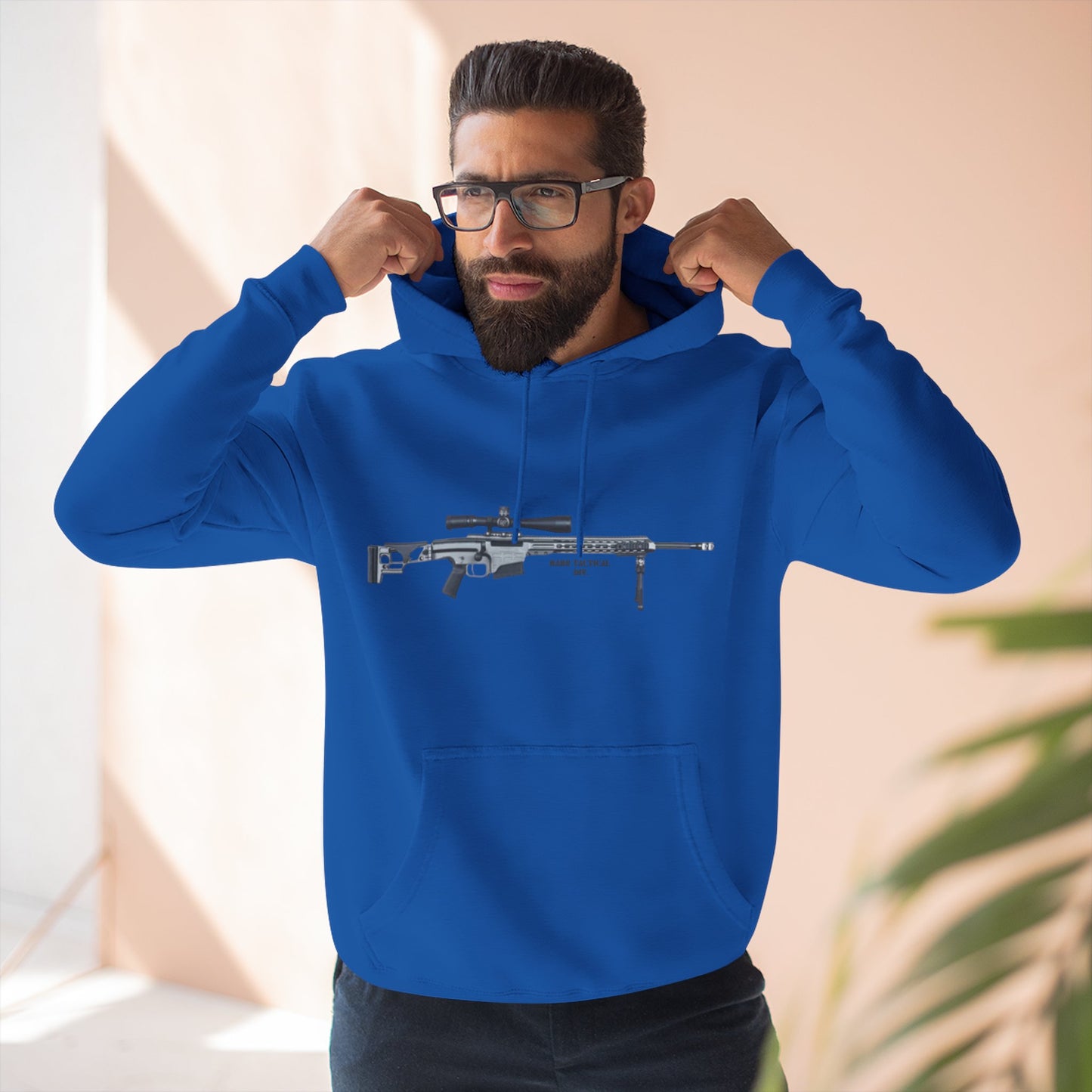 'HAHN TACTICAL DIV.' - BMG - THREE PANEL FLEECE HOODIE