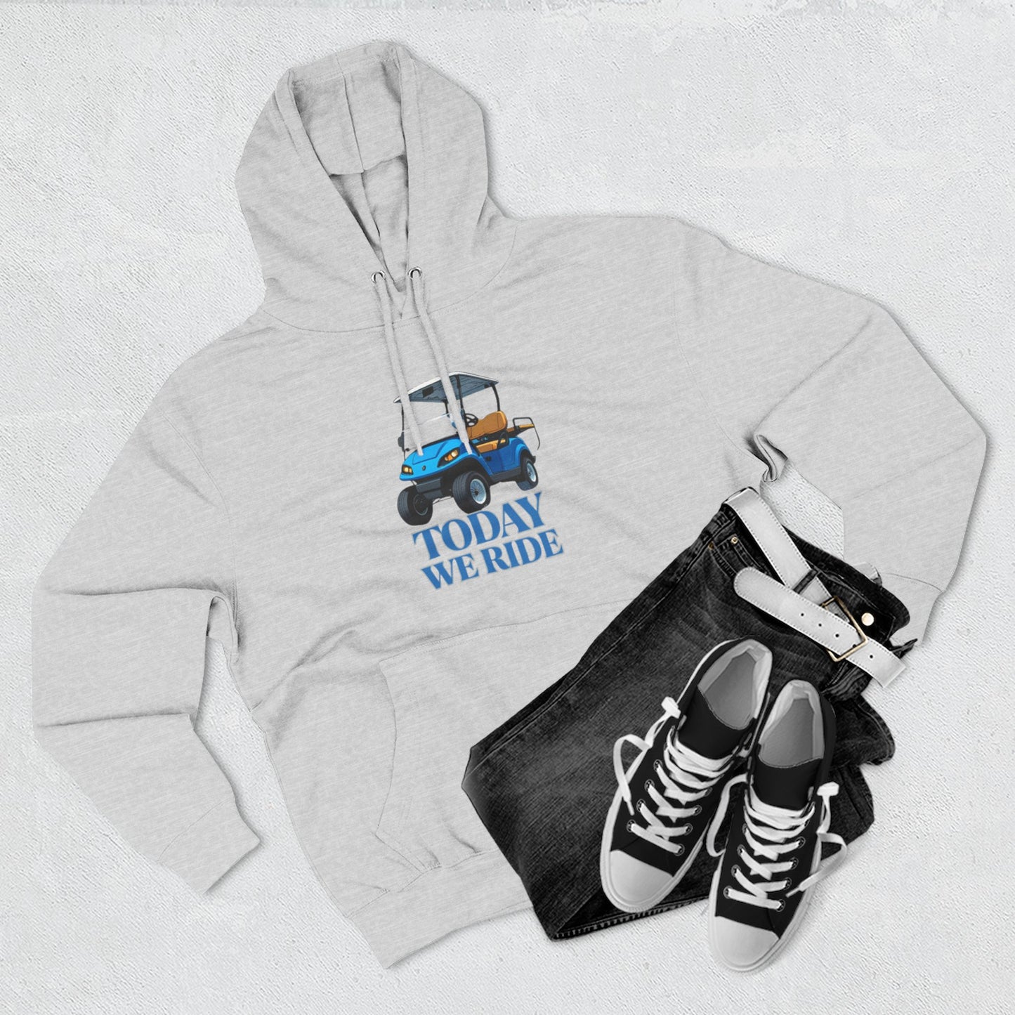 'HAHN' - ROLLIN - THREE PANEL FLEECE HOODIE