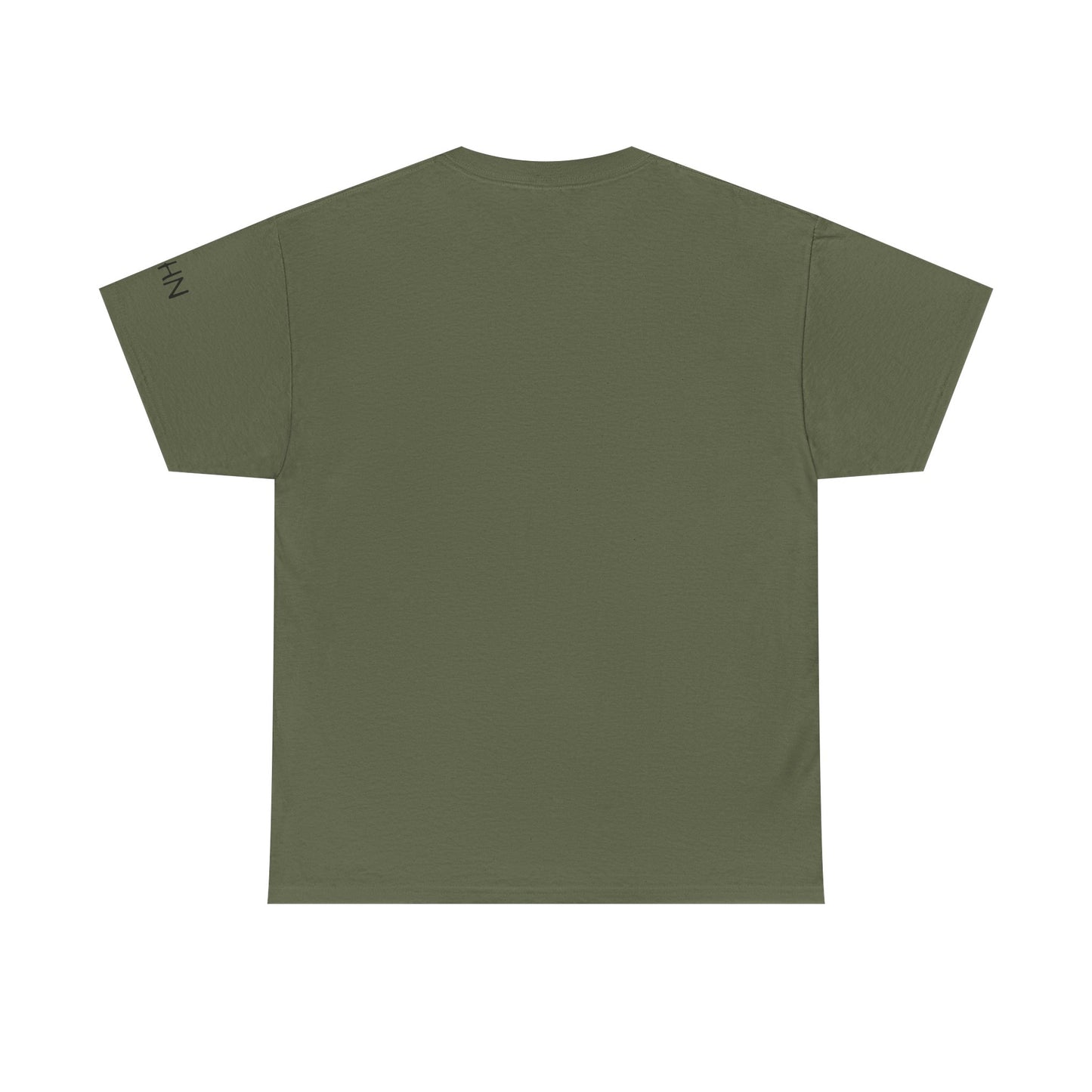 Unisex Heavy Cotton Tee - 'Danger: Mentally Ustable and Not Medicated'