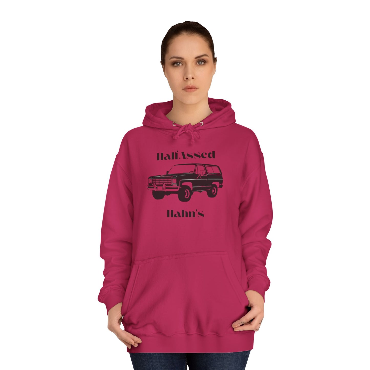 Unisex College Hoodie - Relaxed Vibes