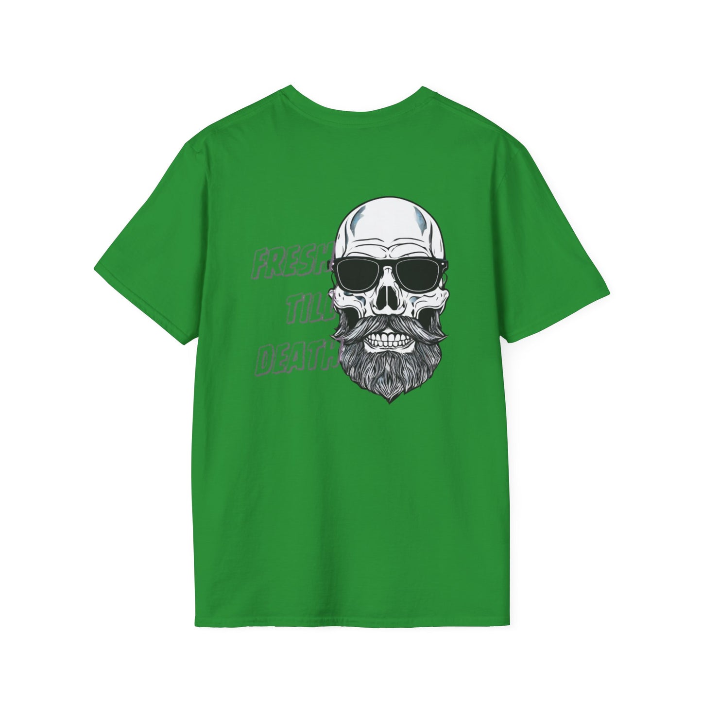 'FRESH TILL DEATH' - Baldy - UNISEX SOFTSTYLE TEE
