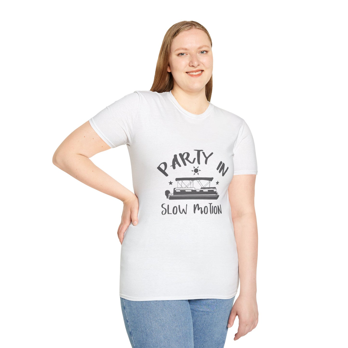 PARTY IN SLOW MOTION - SOFTSTYLE TEE