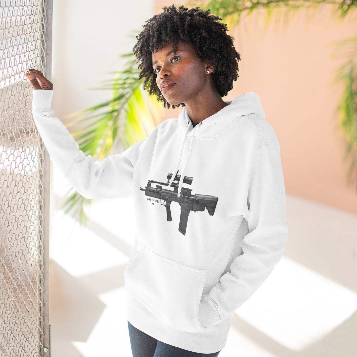 'HAHN TACTICAL DIV.' - BULLPUP - THREE PANEL FLEECE HOODIE