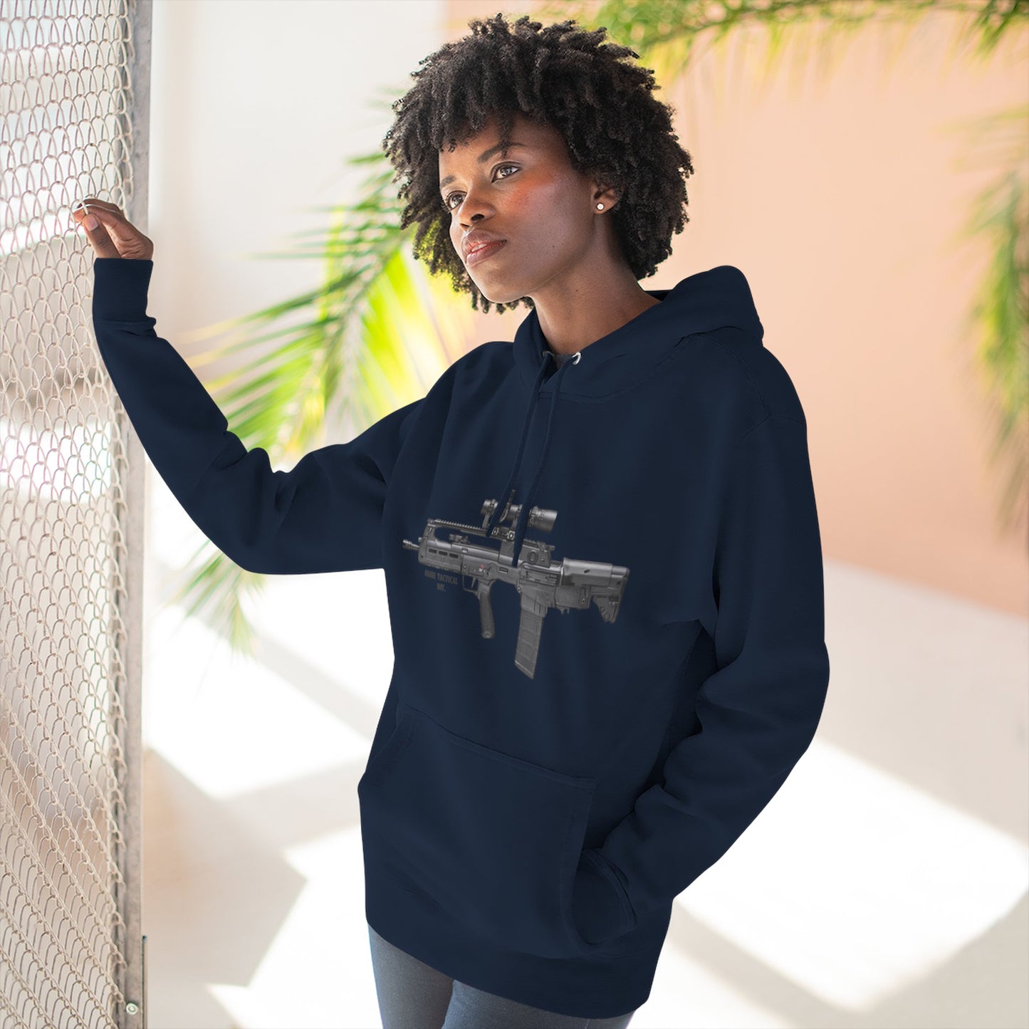 'HAHN TACTICAL DIV.' - BULLPUP - THREE PANEL FLEECE HOODIE