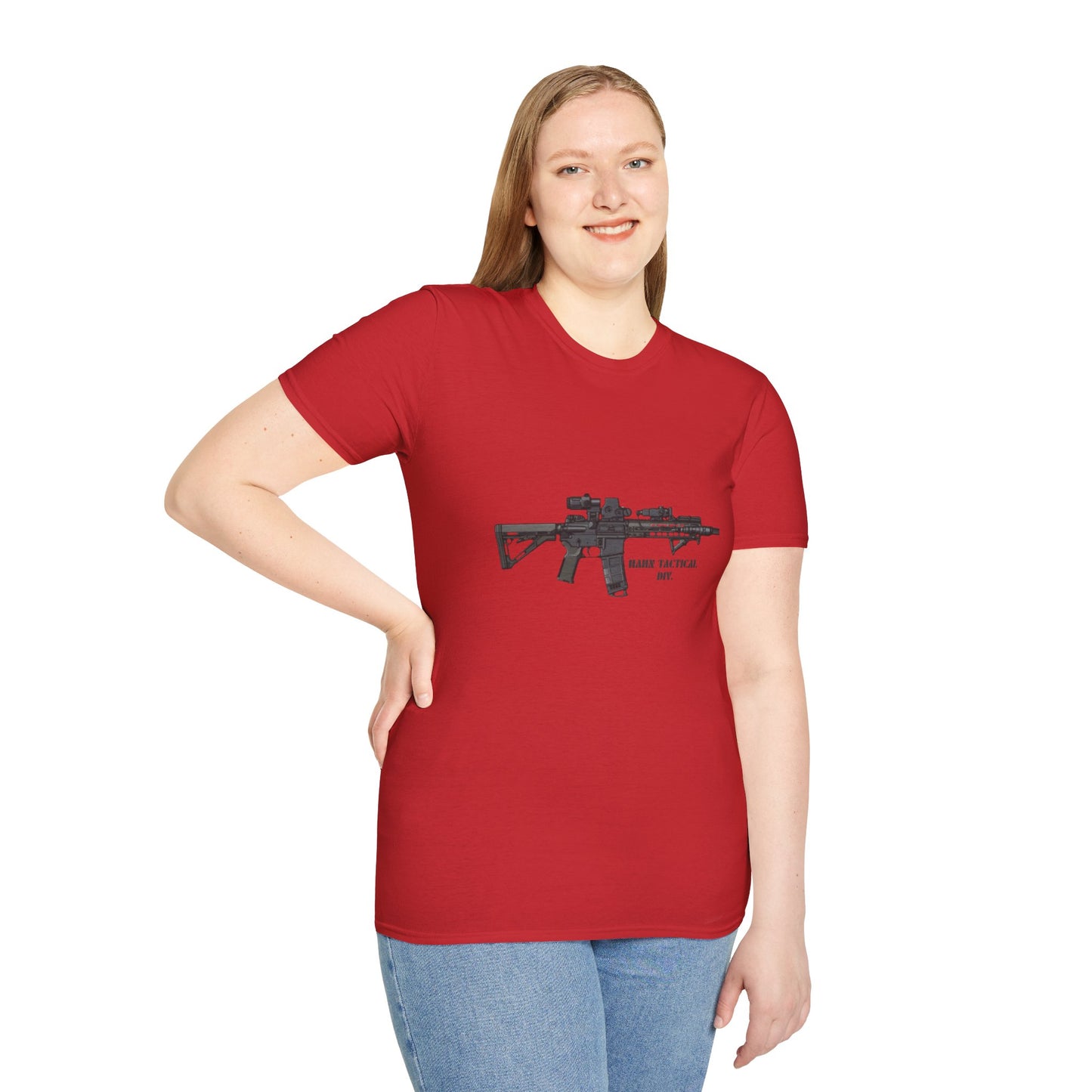 'HAHN TACTICAL DIV.' - UNISEX SOFTSTYLE TEE