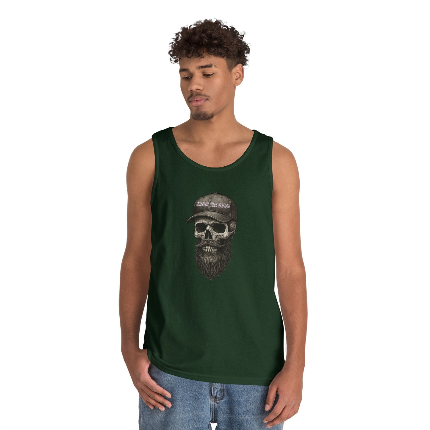 'FRESH TILL DEATH' RENEGADE - UNISEX HEAVY COTTON TANK TOP