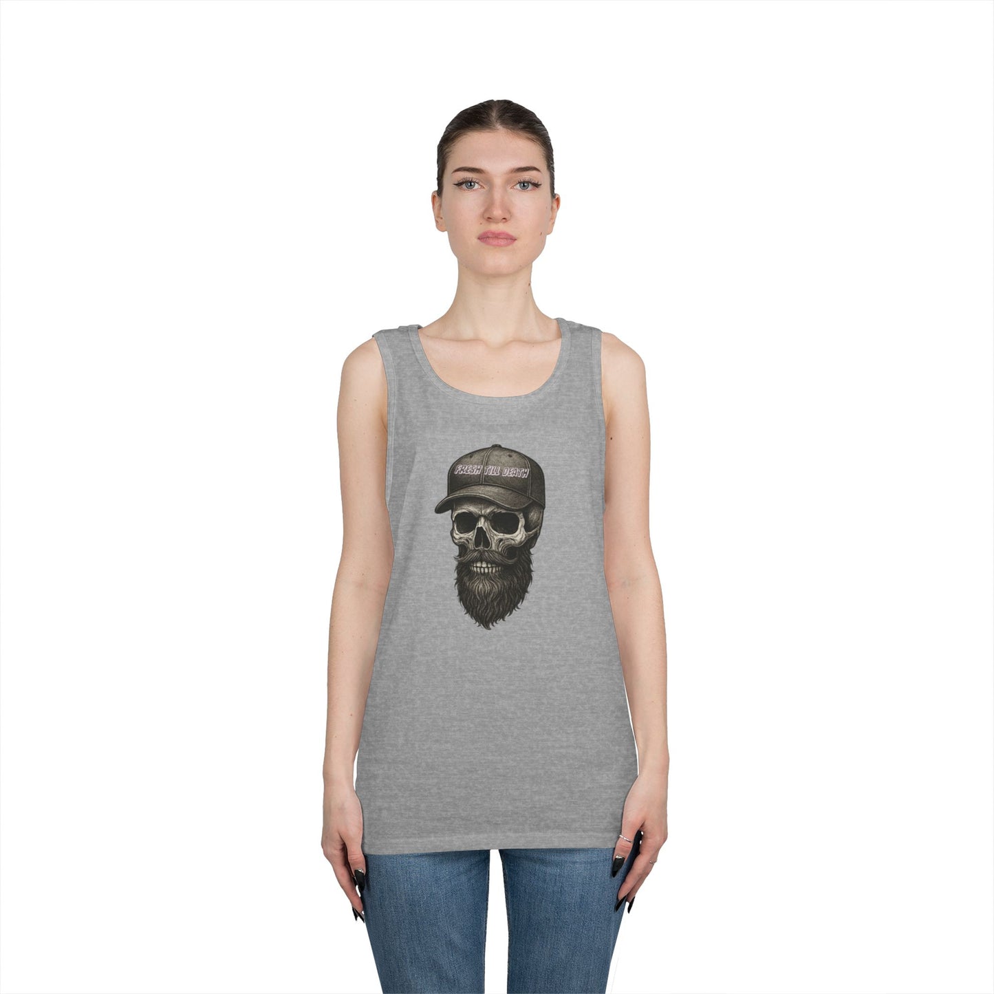 'FRESH TILL DEATH' RENEGADE - UNISEX HEAVY COTTON TANK TOP