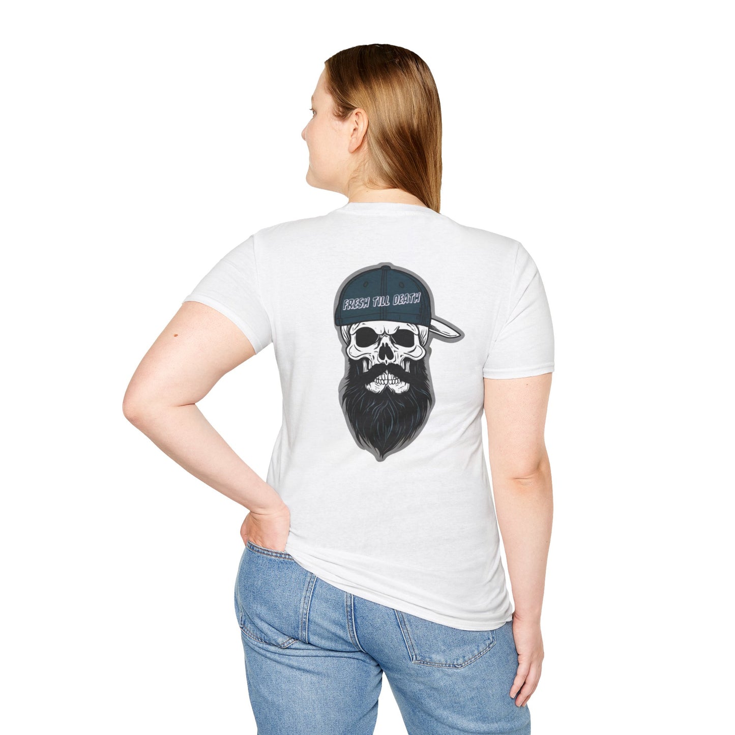 'FRESH TILL DEATH' Punkin' - UNISEX SOFTSTYLE TEE