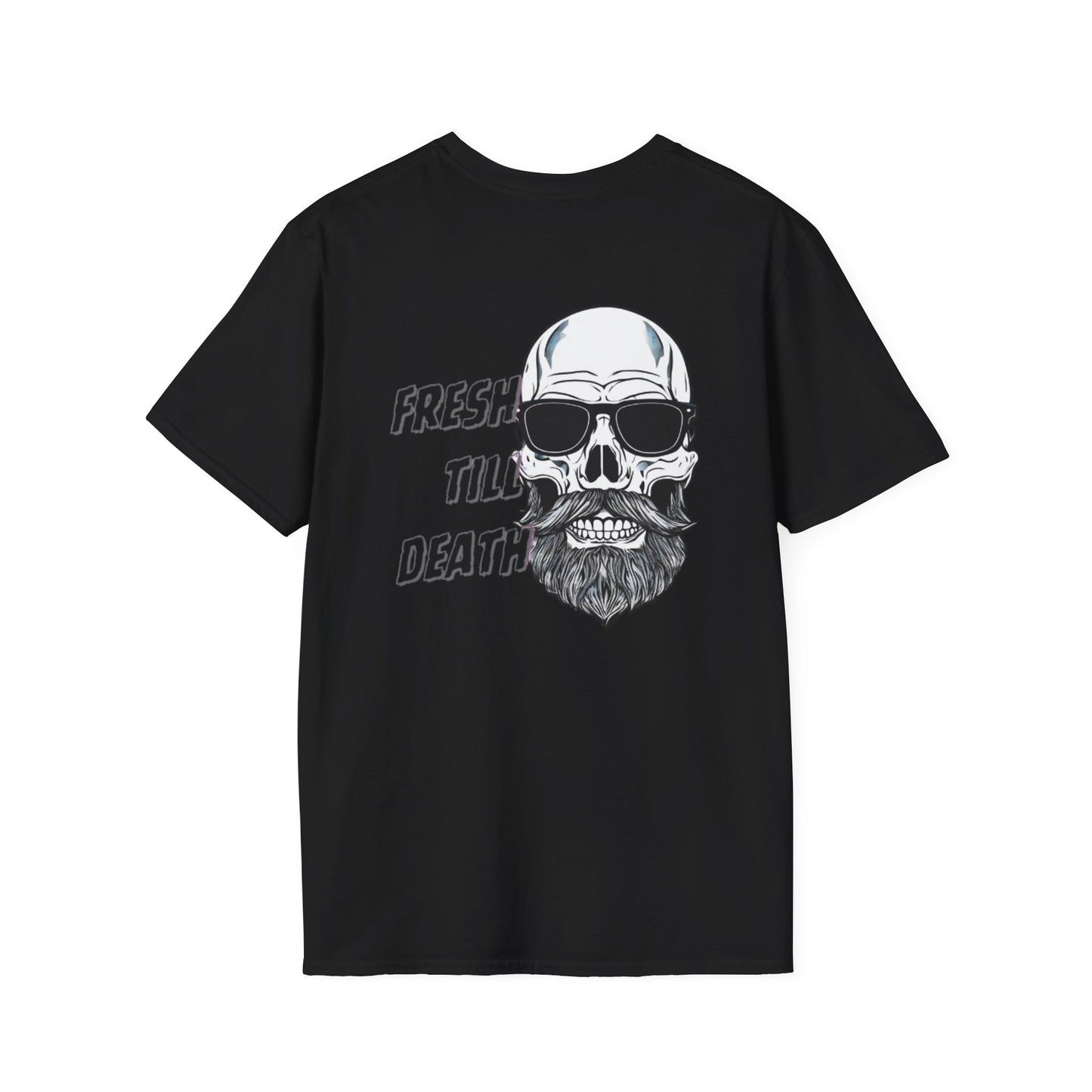 'FRESH TILL DEATH' - Baldy - UNISEX SOFTSTYLE TEE