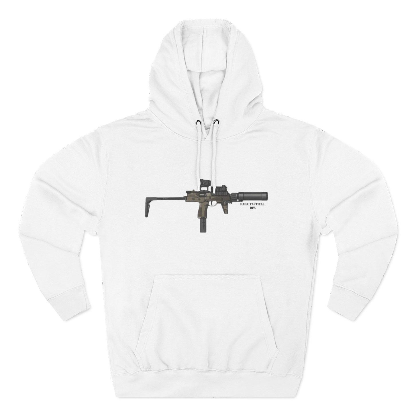 'HAHN TACTICAL DIV.' - MP9 - THREE PANEL FLEECE HOODIE