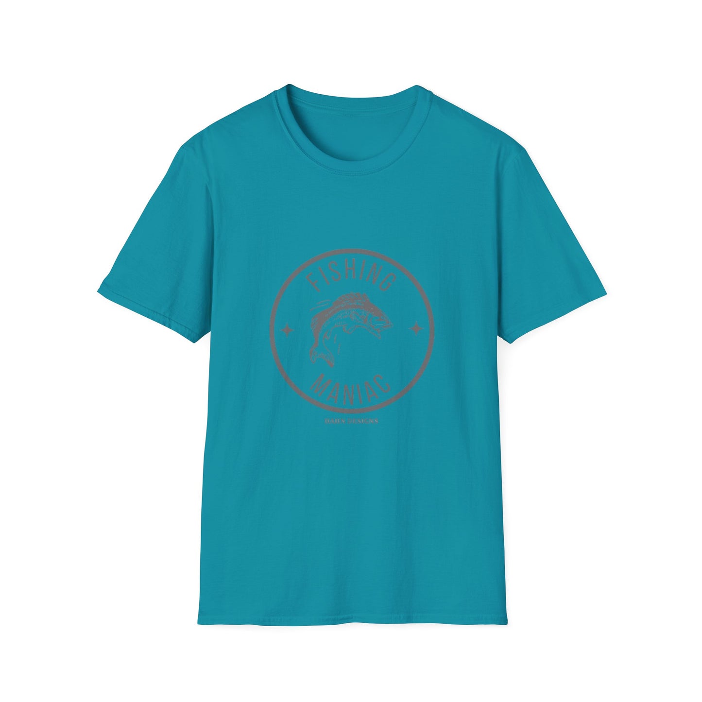'HAHN' - FISHING MANIAC - UNISEX SOFTSTYLE TEE