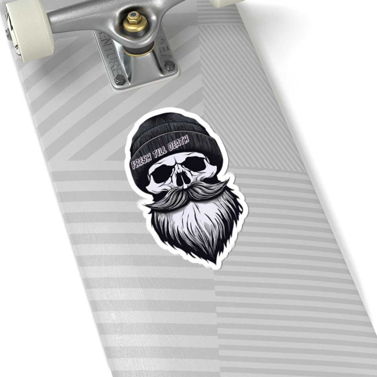 'FRESH TILL DEATH' - HIPSTER - STICKER