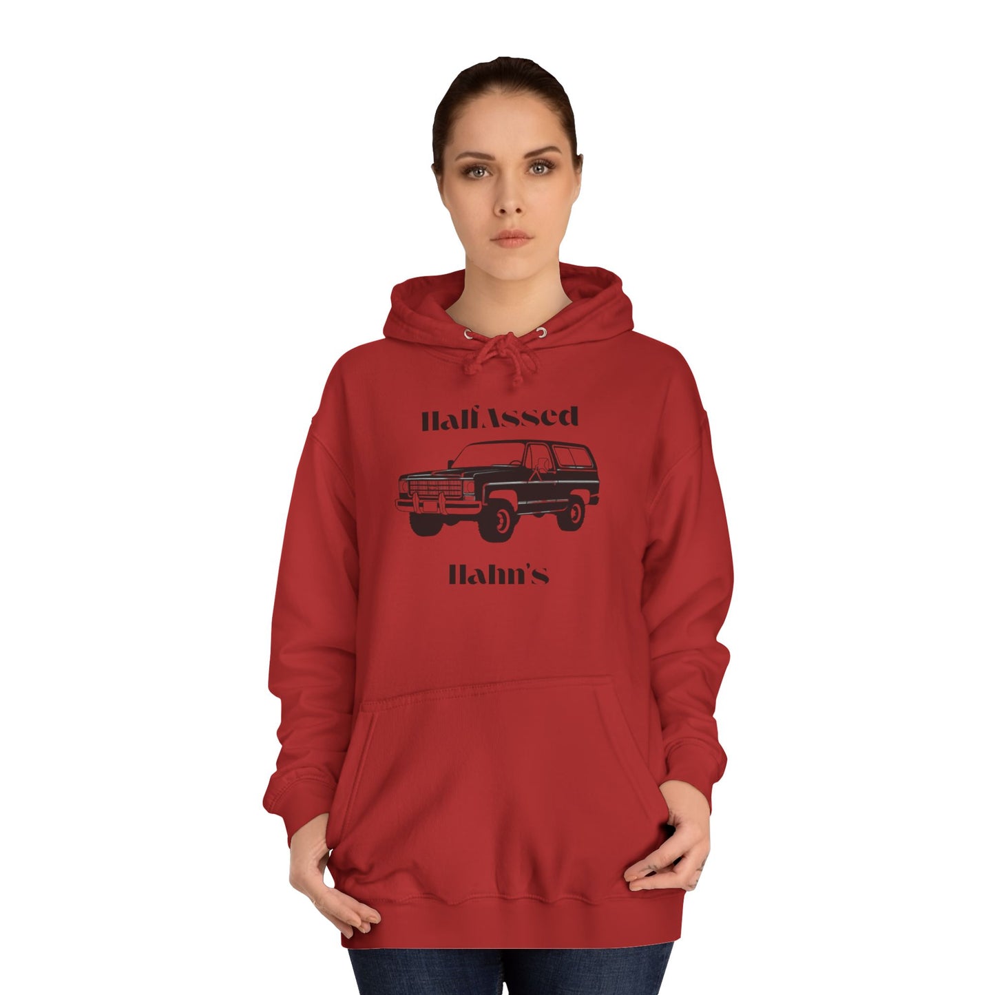 Unisex College Hoodie - Relaxed Vibes