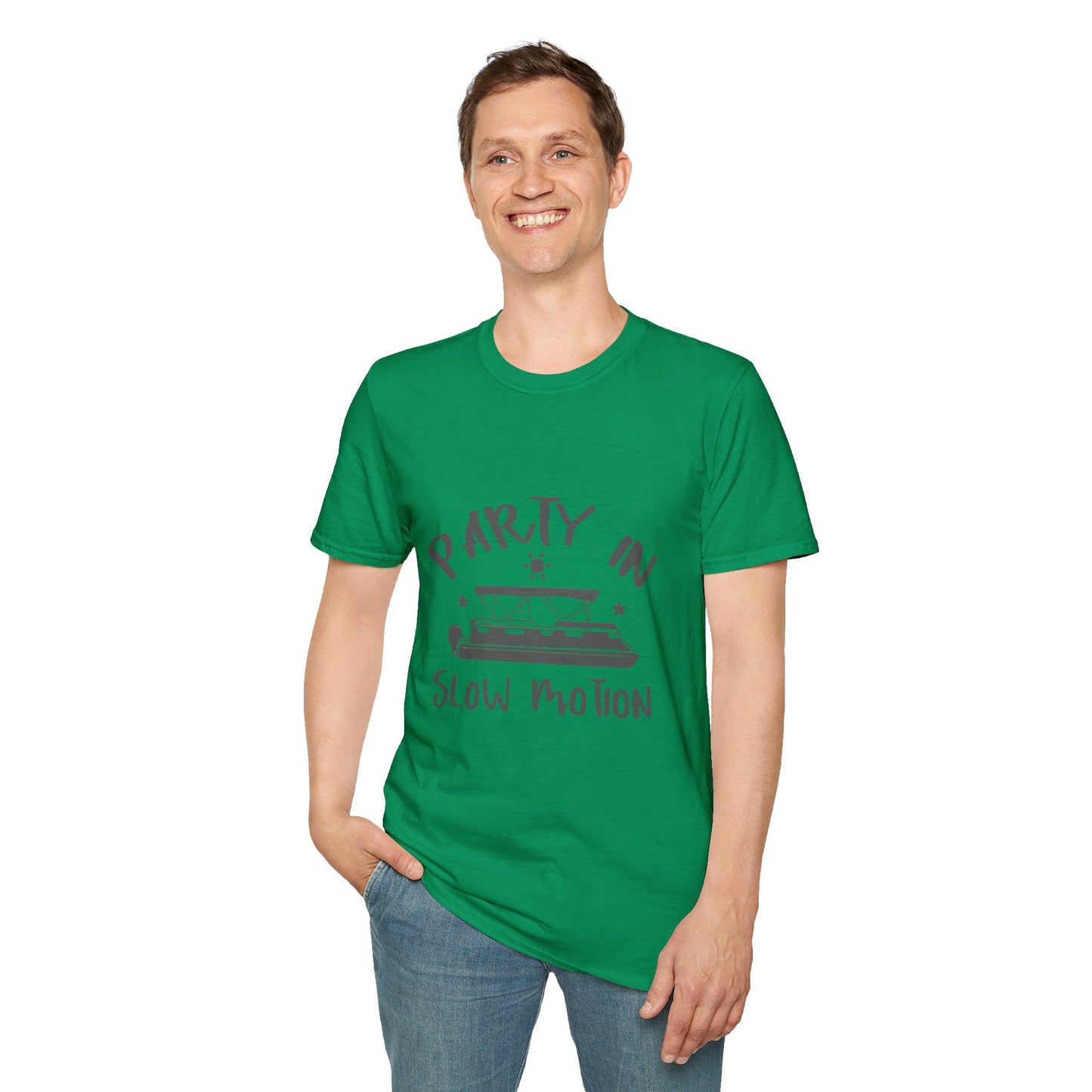 PARTY IN SLOW MOTION - SOFTSTYLE TEE