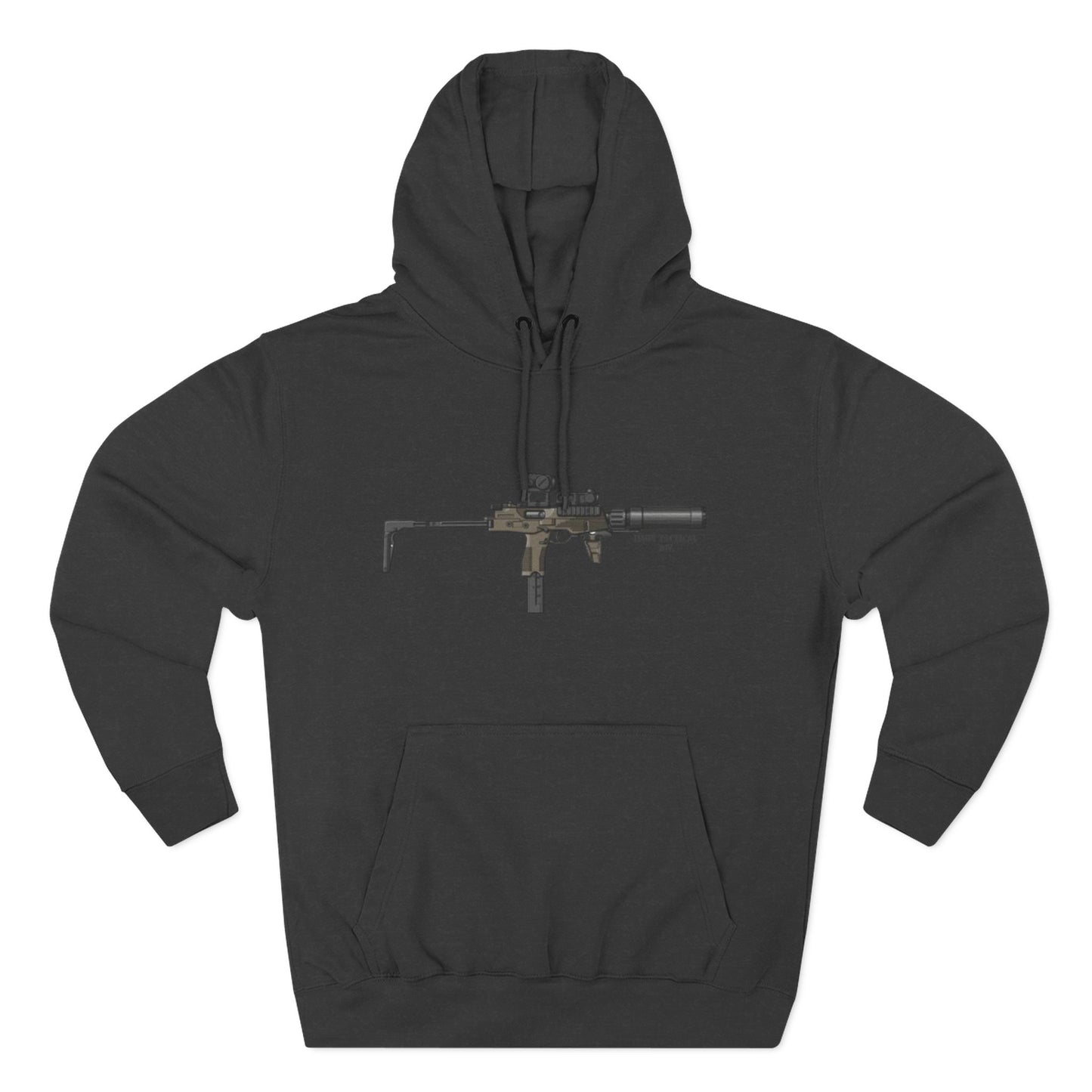 'HAHN TACTICAL DIV.' - MP9 - THREE PANEL FLEECE HOODIE