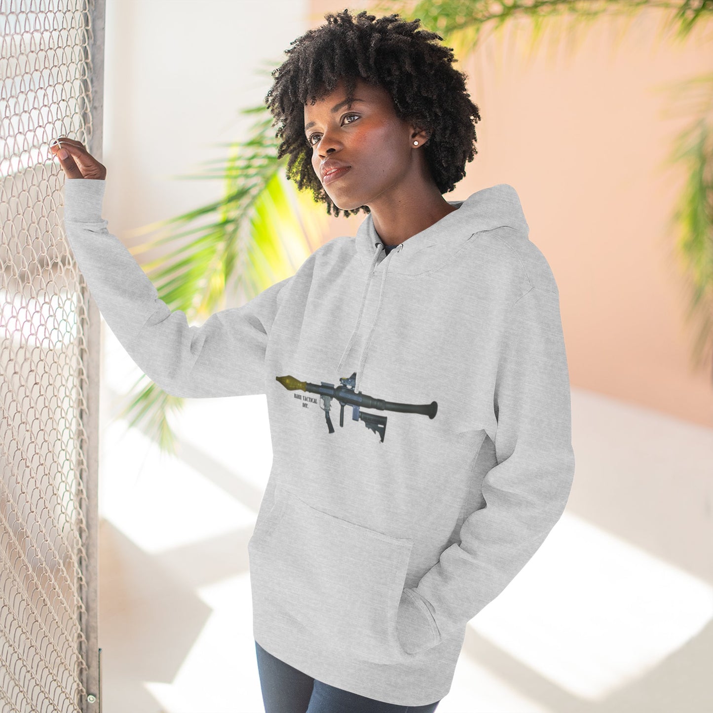 'HAHN TACTICAL DIV.' - RPG - THREE PANEL FLEECE HOODIE