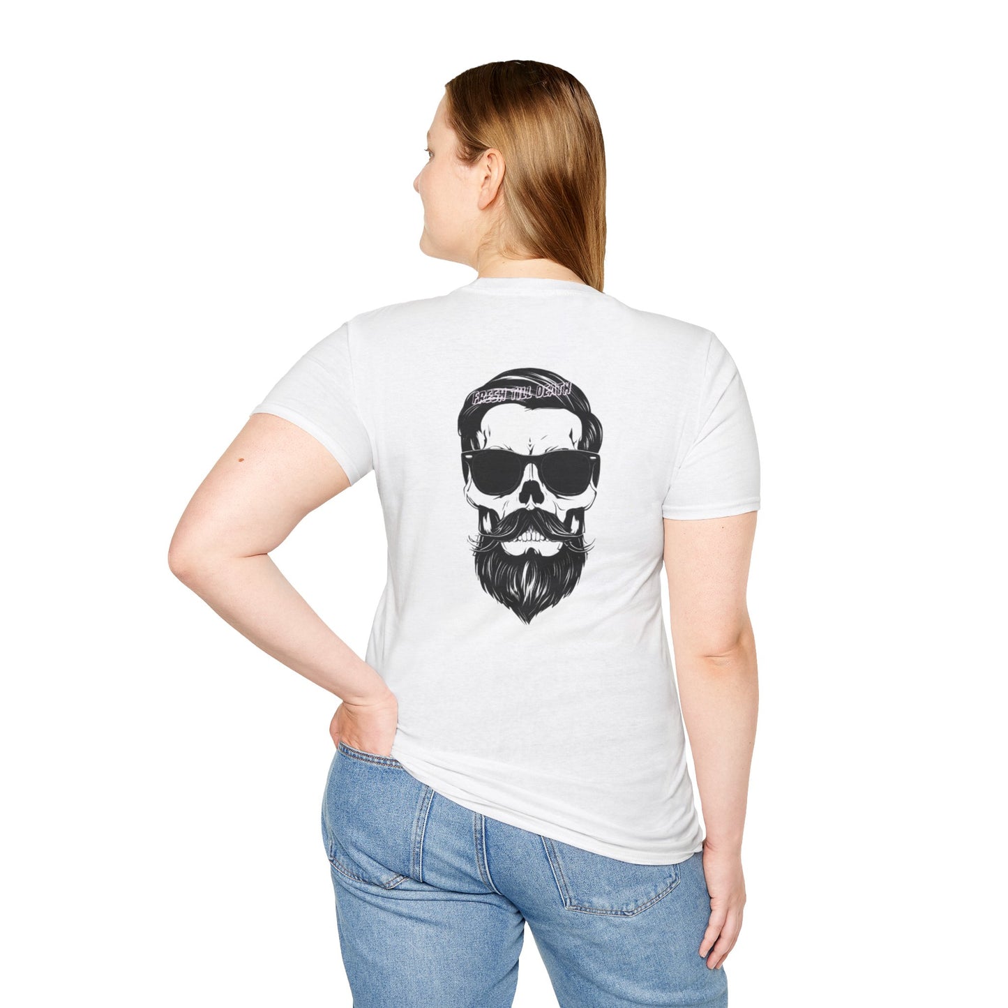 'FRESH TILL DEATH' - Stylin' - UNISEX SOFTSTYLE TEE