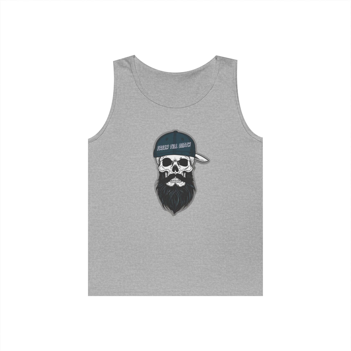 'FRESH TILL DEATH' PUNKIN' - UNISEX HEAVY COTTON TANK TOP