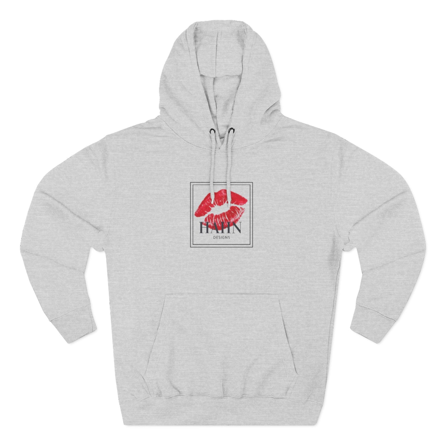 'HAHN' KISS - WOMENS THREE PANEL HOODIE