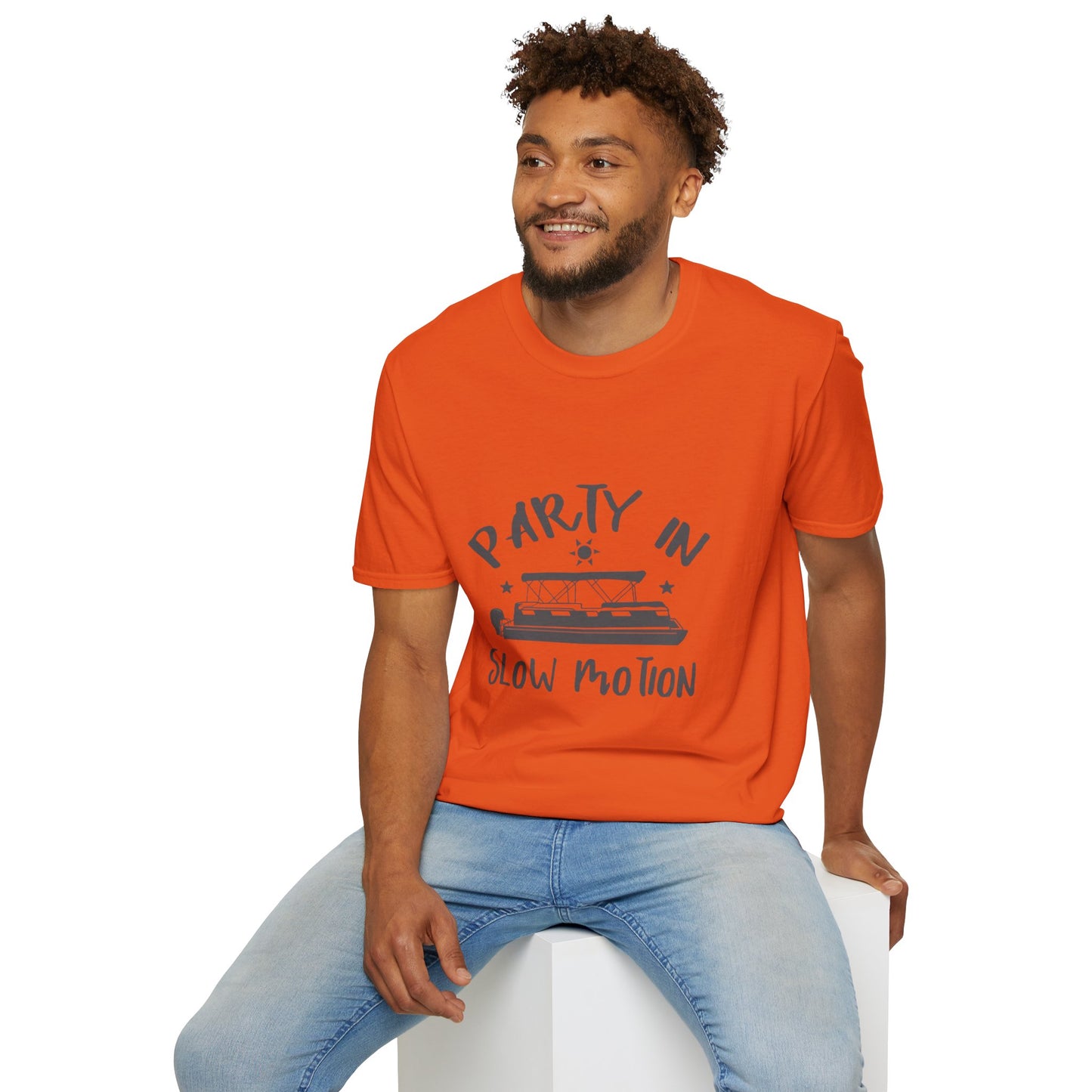 PARTY IN SLOW MOTION - SOFTSTYLE TEE