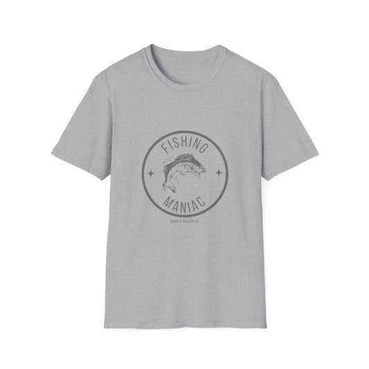 'HAHN' - FISHING MANIAC - UNISEX SOFTSTYLE TEE
