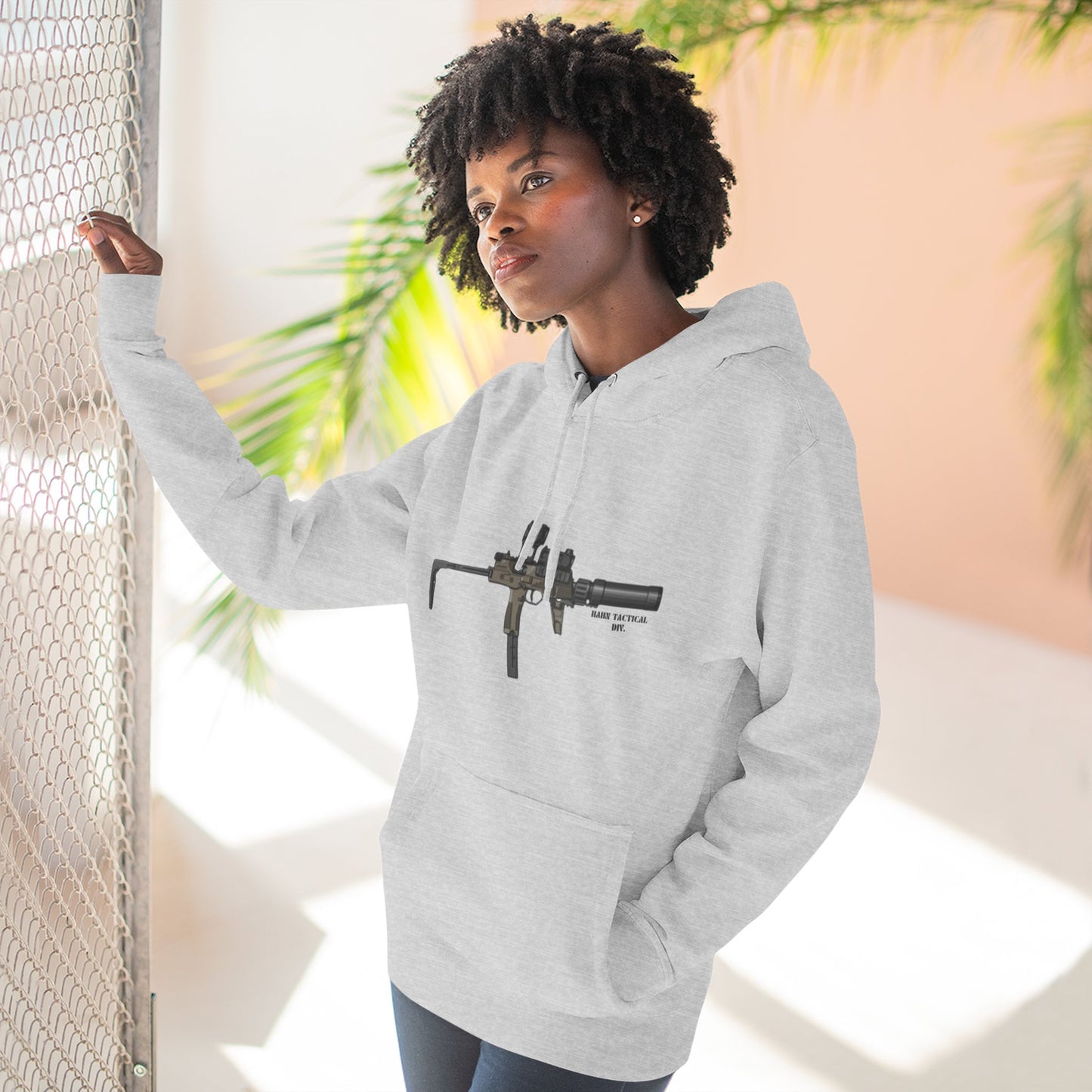 'HAHN TACTICAL DIV.' - MP9 - THREE PANEL FLEECE HOODIE