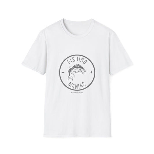 'HAHN' - FISHING MANIAC - UNISEX SOFTSTYLE TEE