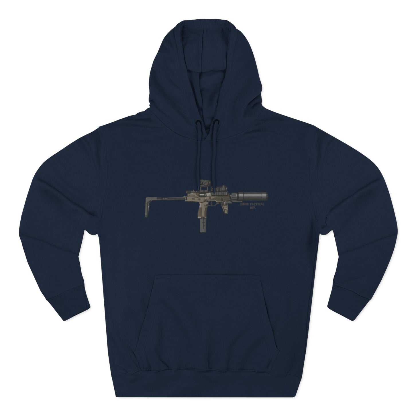 'HAHN TACTICAL DIV.' - MP9 - THREE PANEL FLEECE HOODIE