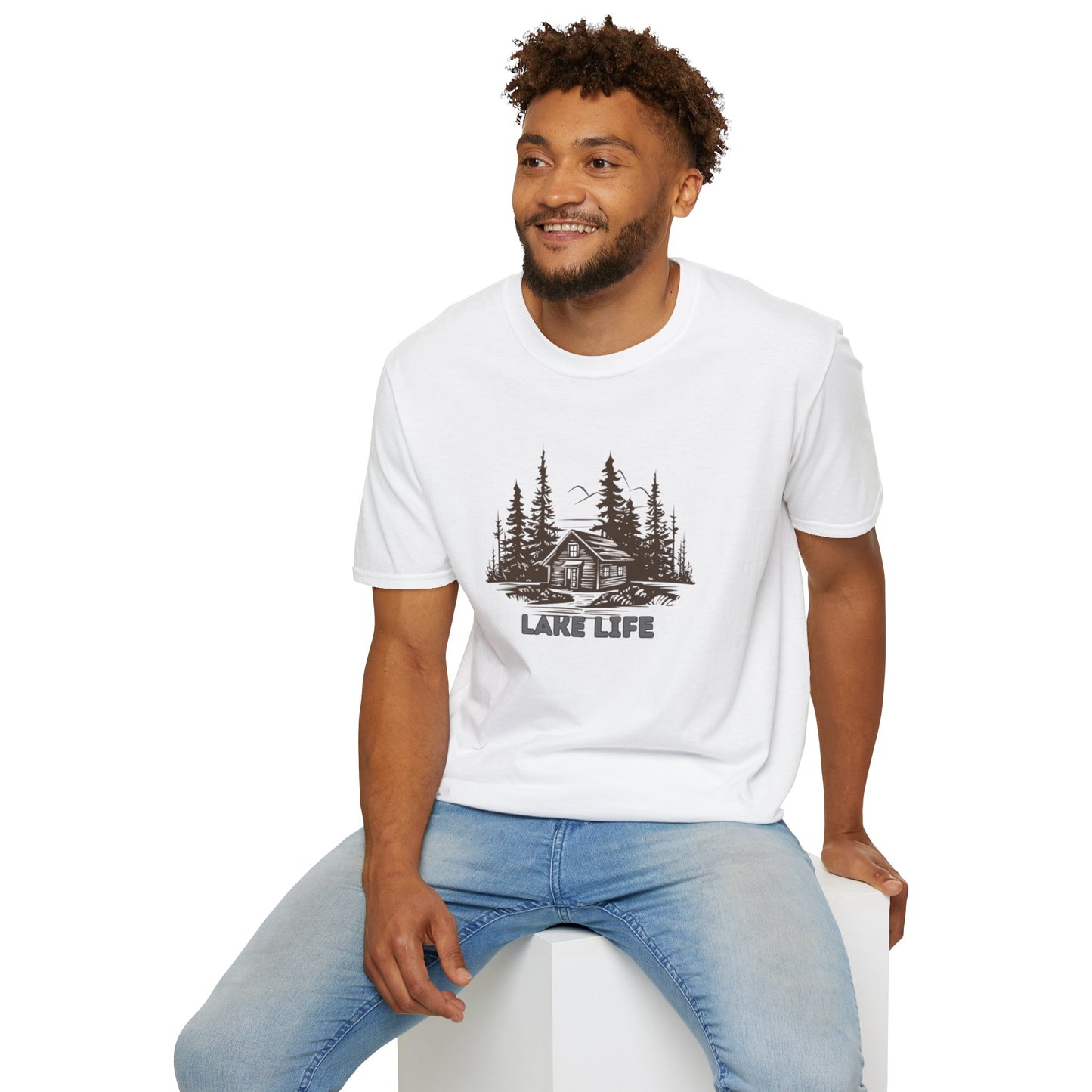 'HAHN' - LAKE LIFE - UNISEX SOFTSTYLE TEE