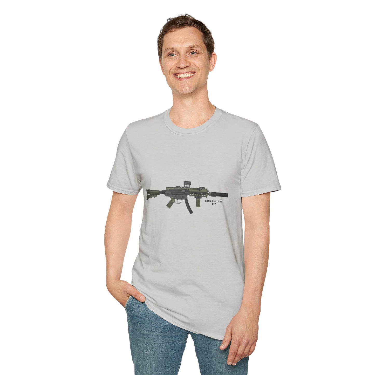 'HAHN TACTICAL DIV.' - UNISEX SOFTSTYLE TEE