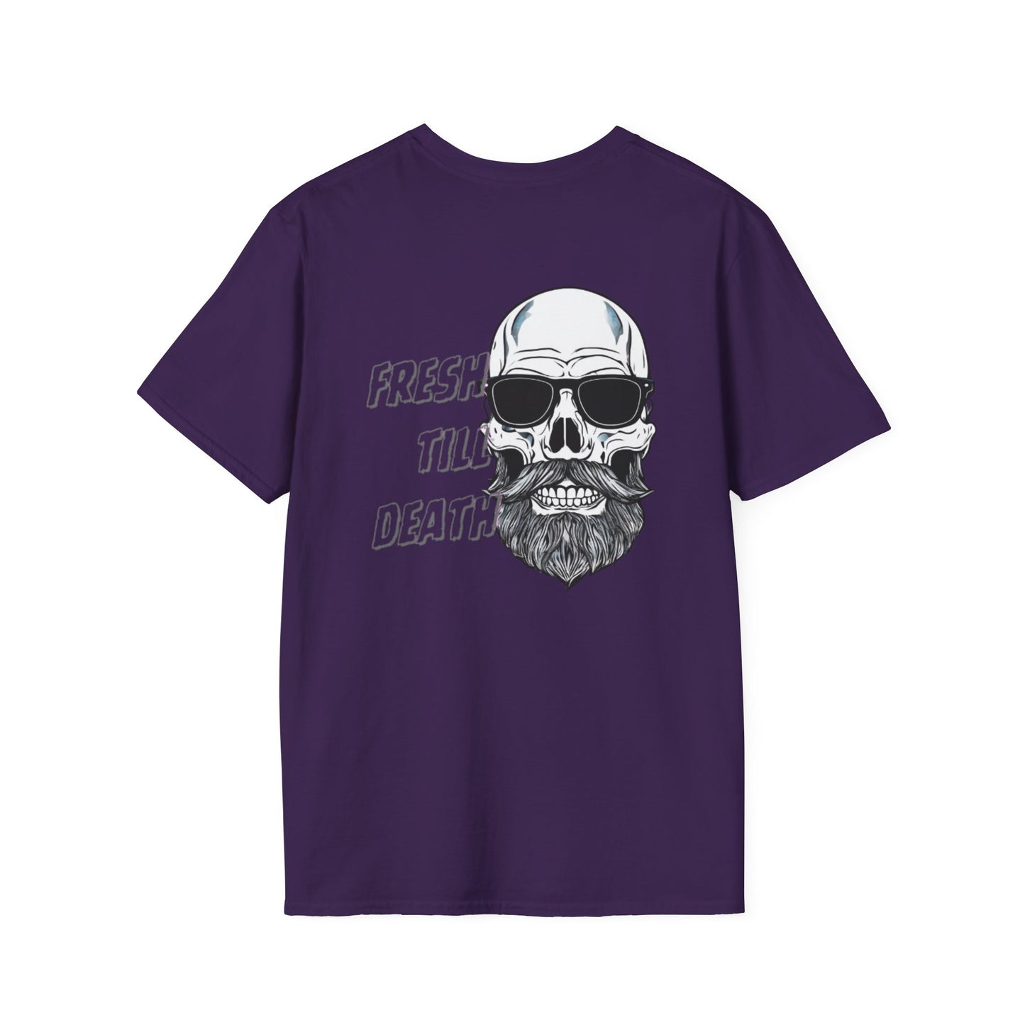 'FRESH TILL DEATH' - Baldy - UNISEX SOFTSTYLE TEE