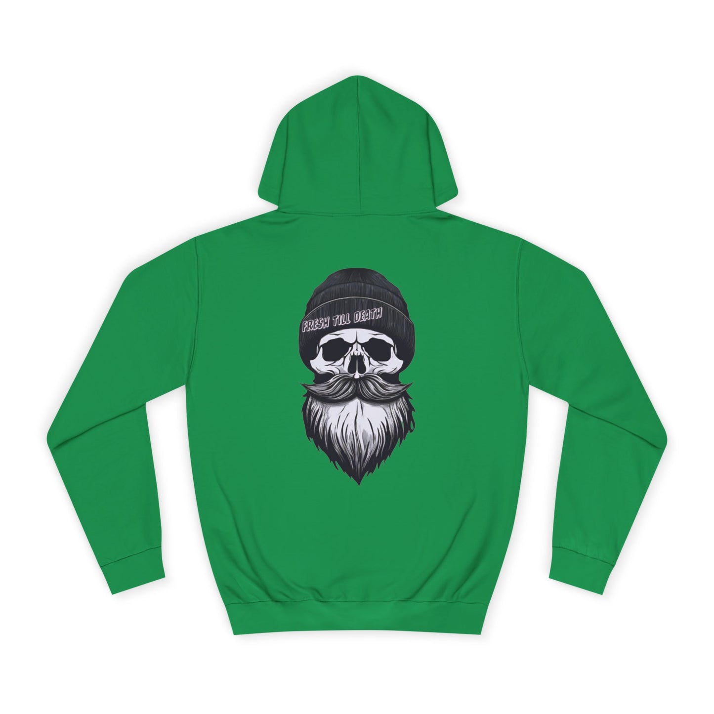 'FRESH TILL DEATH' - Hipster - UNISEX COLLEGE HOODIE