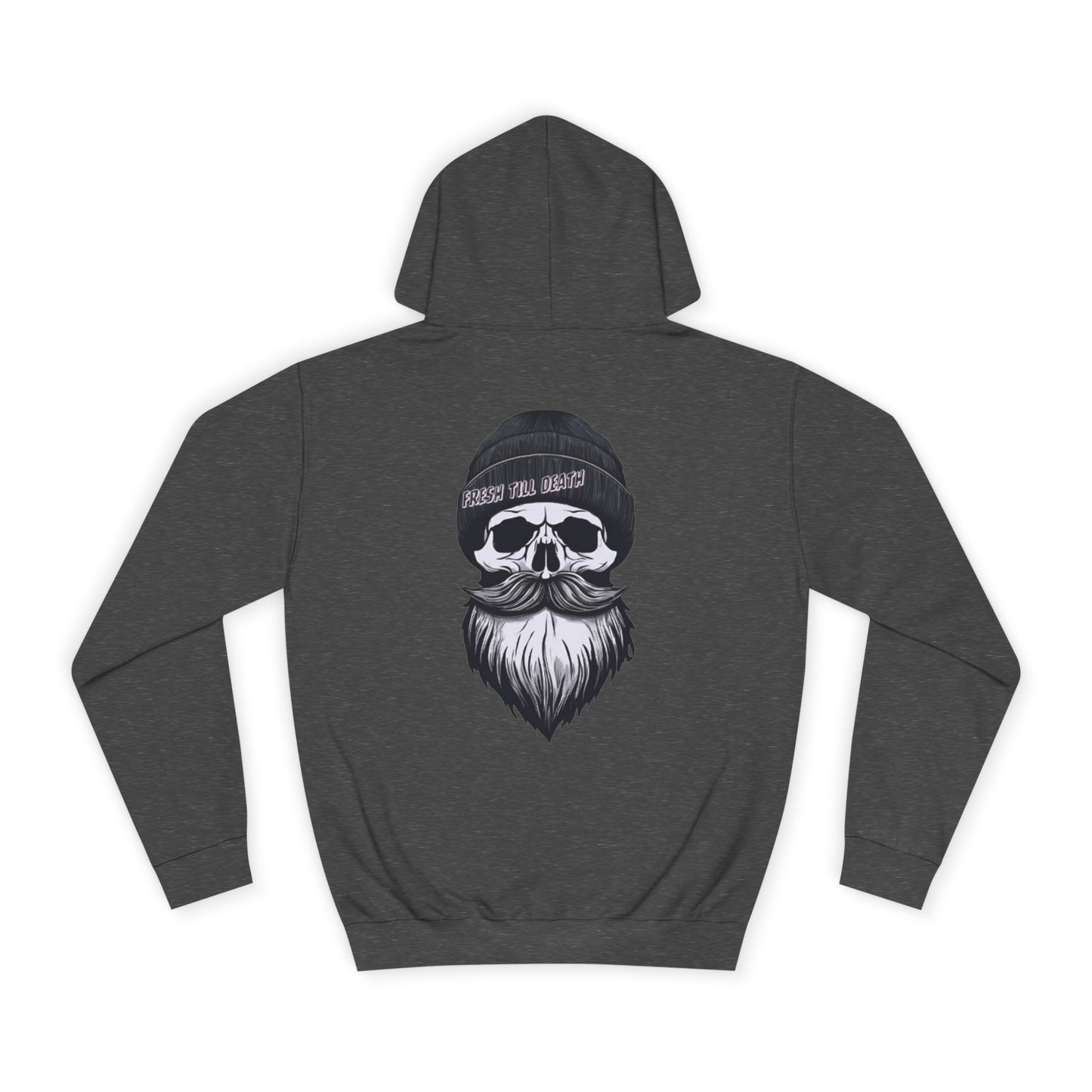 'FRESH TILL DEATH' - Hipster - UNISEX COLLEGE HOODIE
