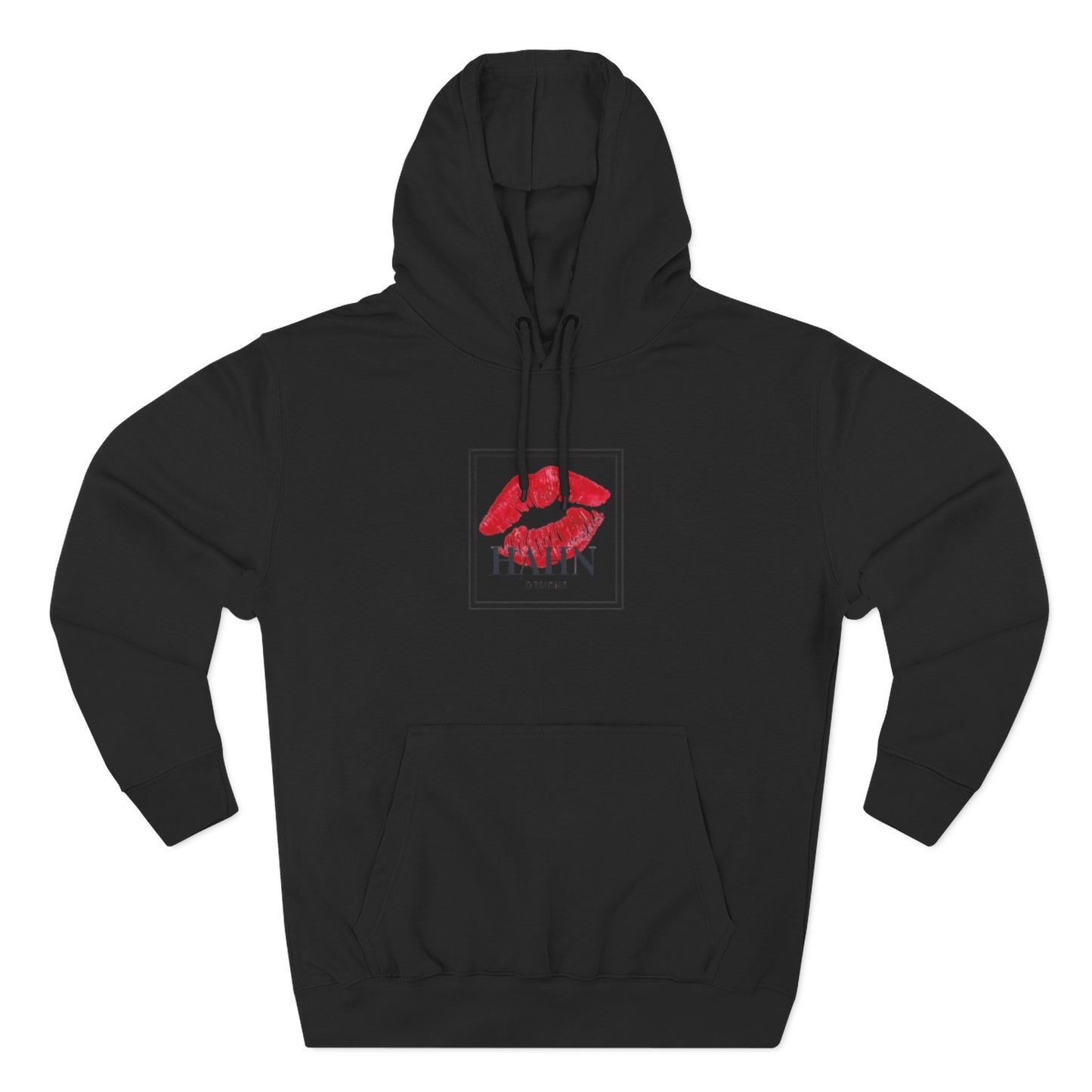 'HAHN' KISS - WOMENS THREE PANEL HOODIE