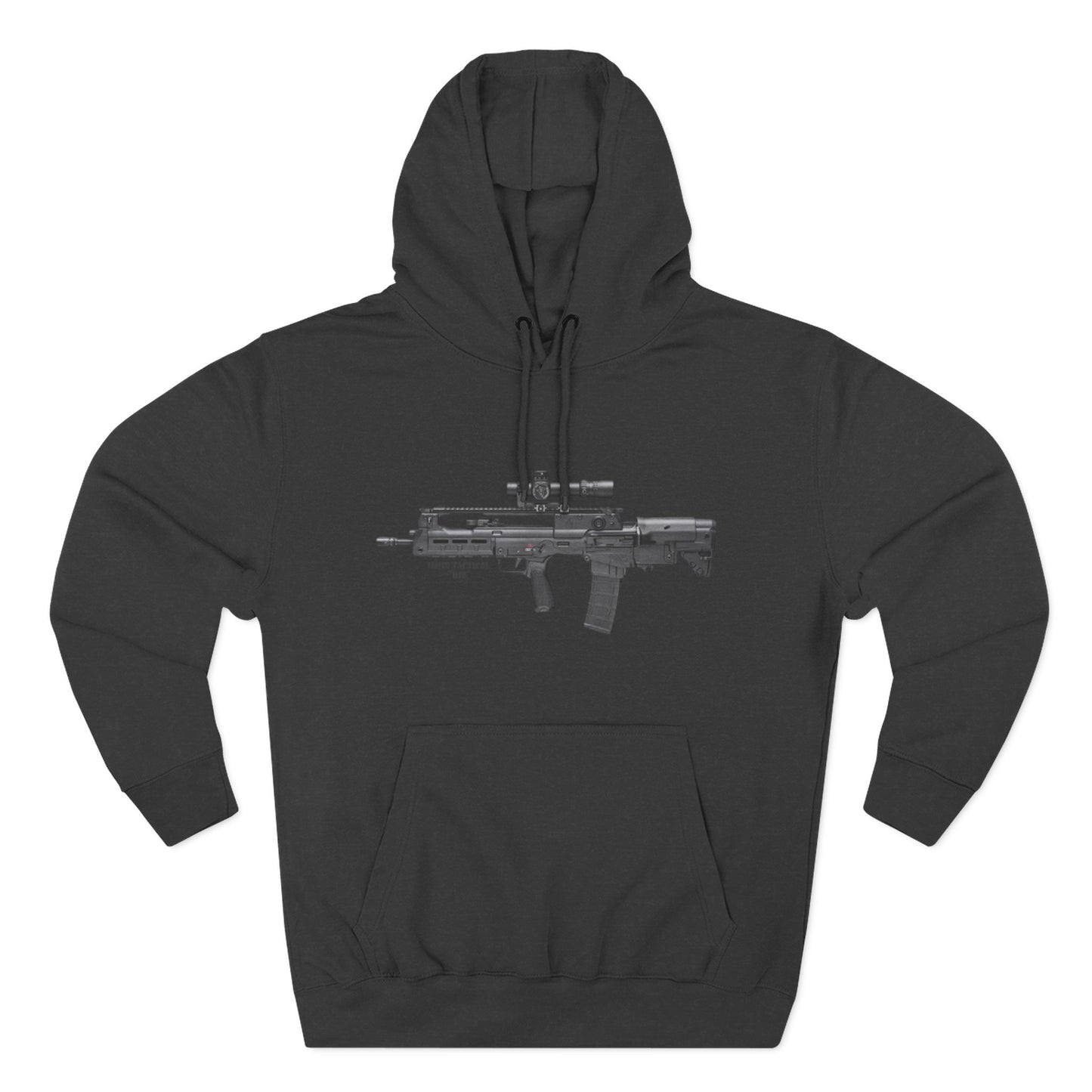'HAHN TACTICAL DIV.' - BULLPUP - THREE PANEL FLEECE HOODIE
