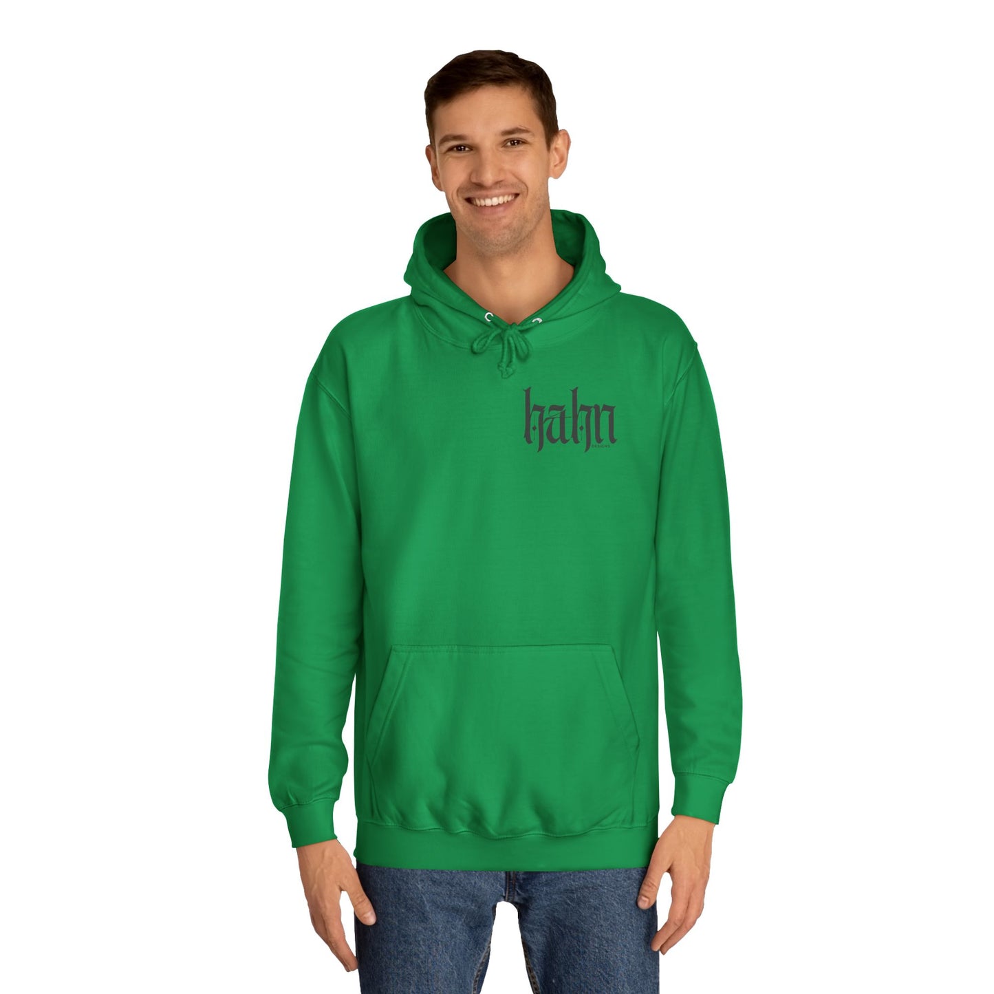 'FRESH TILL DEATH' - Hipster - UNISEX COLLEGE HOODIE