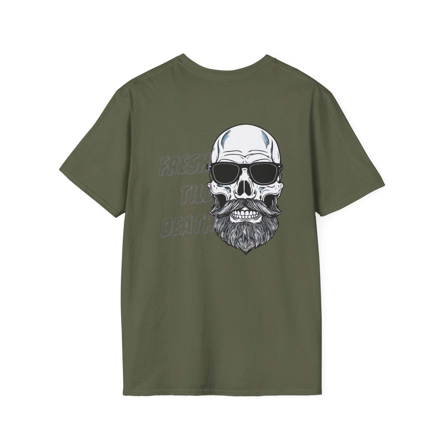'FRESH TILL DEATH' - Baldy - UNISEX SOFTSTYLE TEE