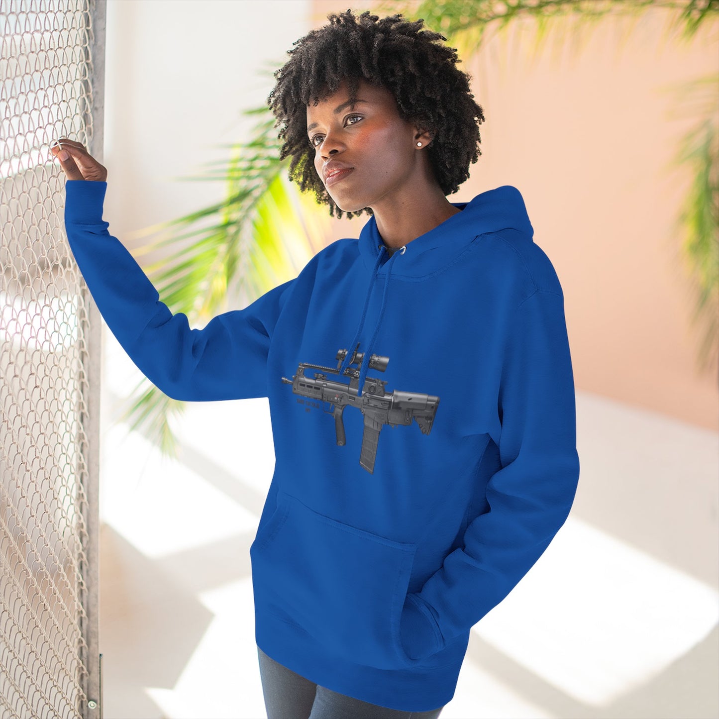 'HAHN TACTICAL DIV.' - BULLPUP - THREE PANEL FLEECE HOODIE