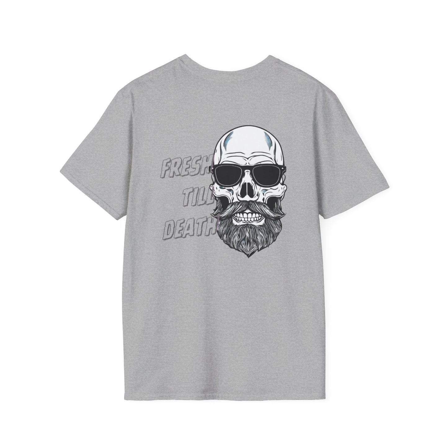 'FRESH TILL DEATH' - Baldy - UNISEX SOFTSTYLE TEE