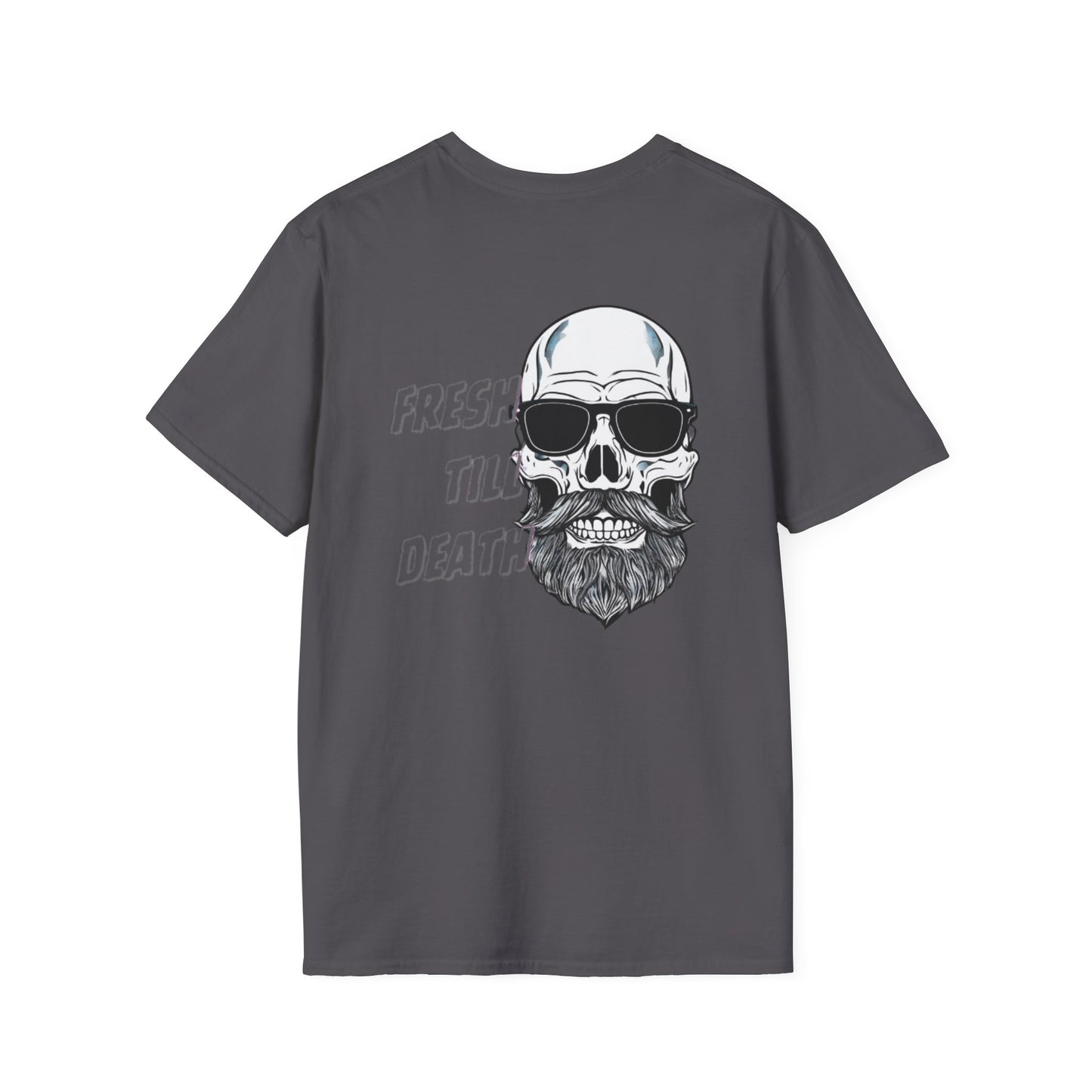 'FRESH TILL DEATH' - Baldy - UNISEX SOFTSTYLE TEE