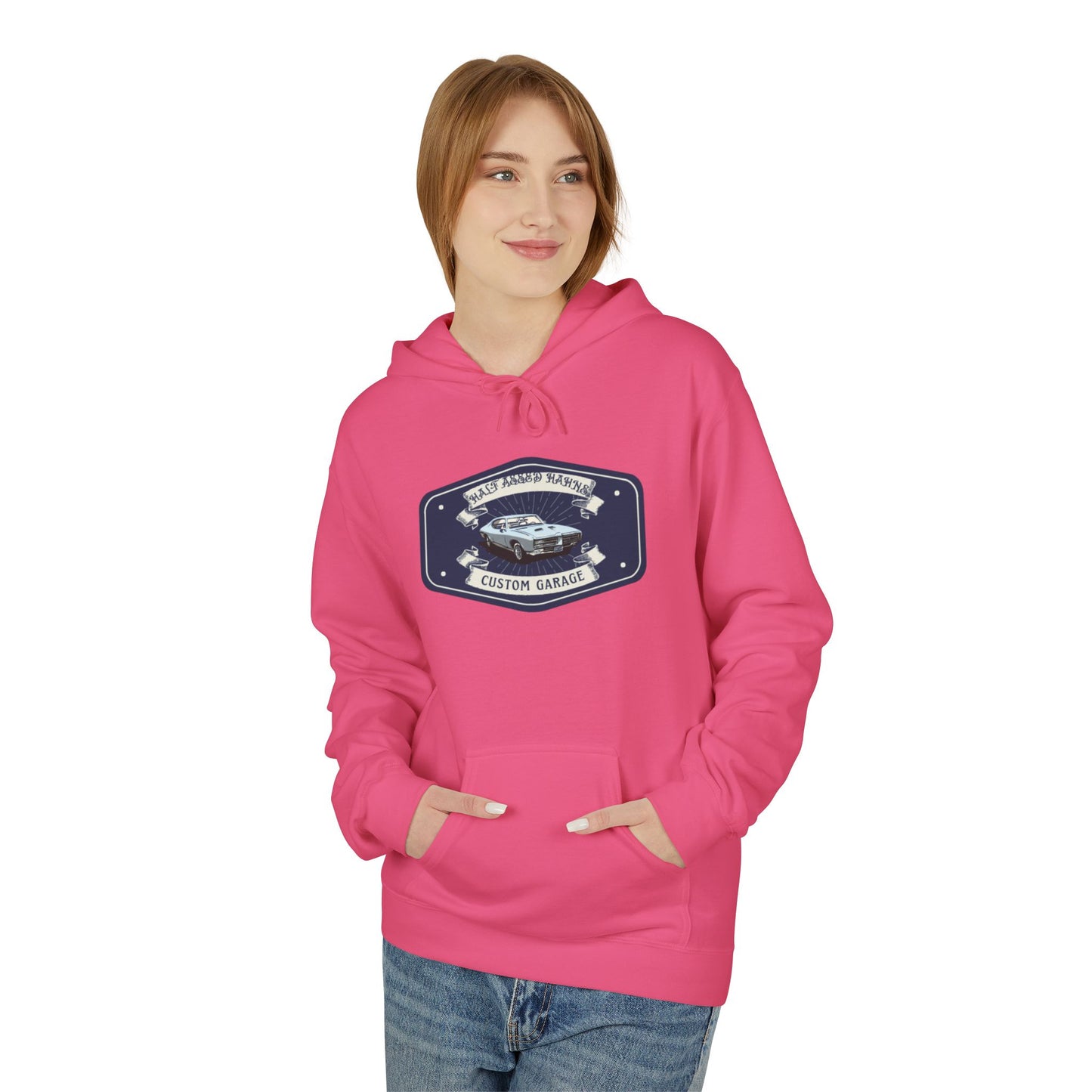 HAHN Custom Garage Fleece Hoodie - Unisex Midweight Comfortwear