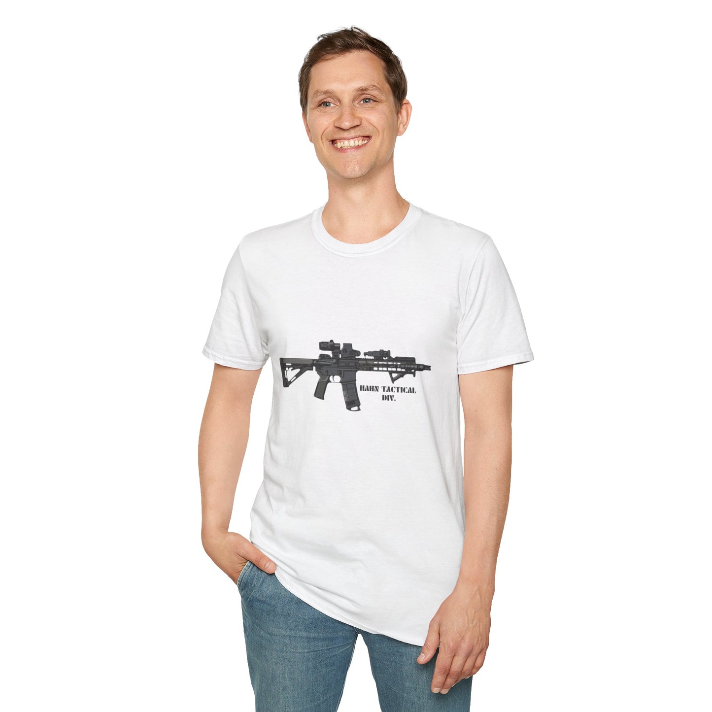 'HAHN TACTICAL DIV.' - UNISEX SOFTSTYLE TEE