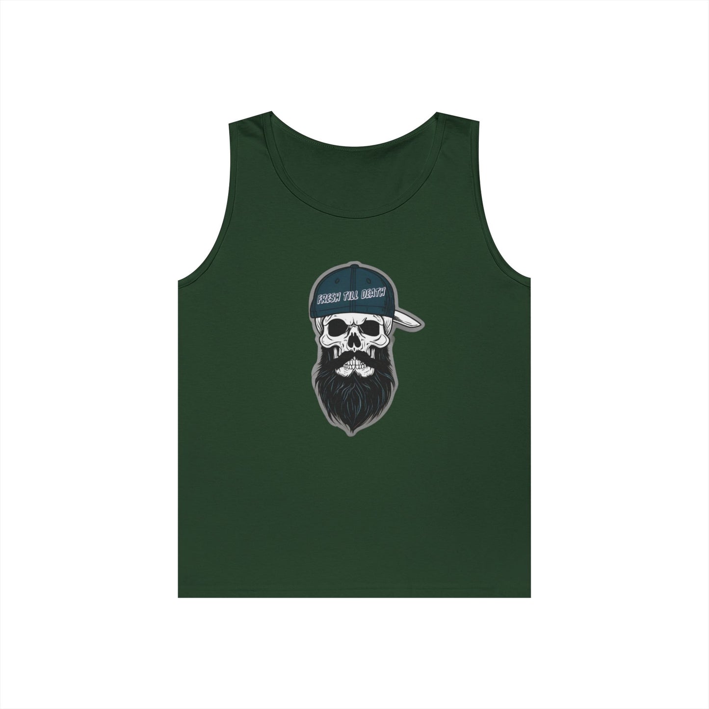 'FRESH TILL DEATH' PUNKIN' - UNISEX HEAVY COTTON TANK TOP
