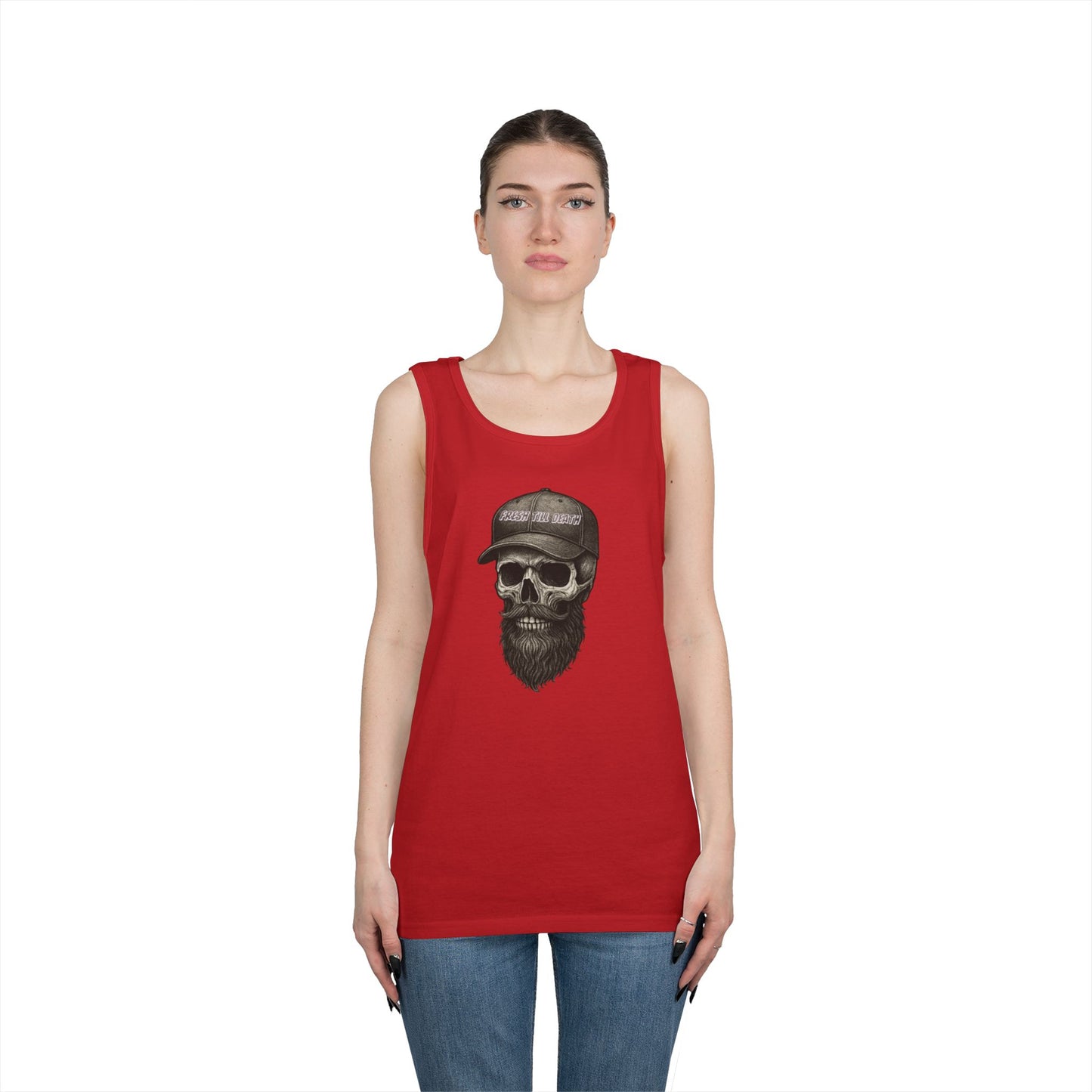 'FRESH TILL DEATH' RENEGADE - UNISEX HEAVY COTTON TANK TOP