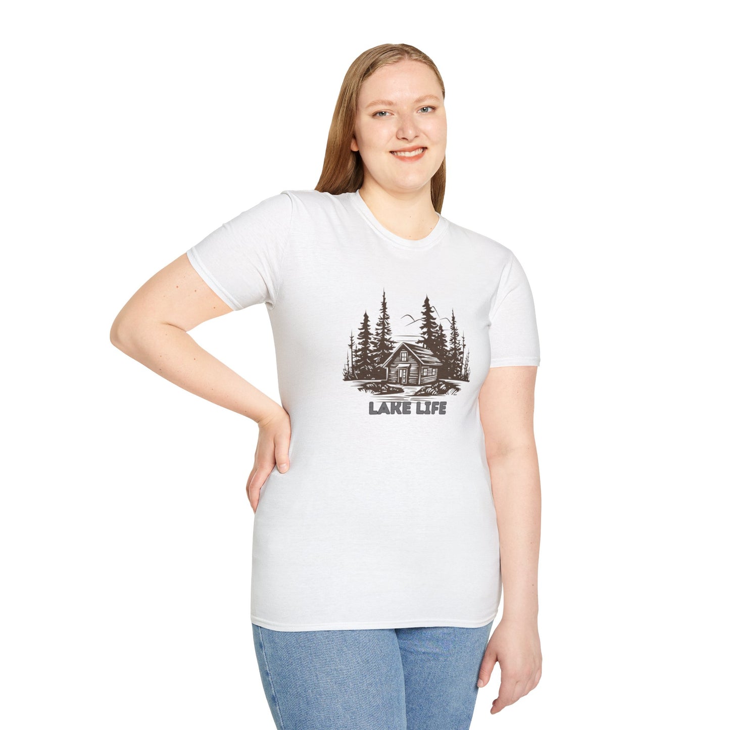 'HAHN' - LAKE LIFE - UNISEX SOFTSTYLE TEE